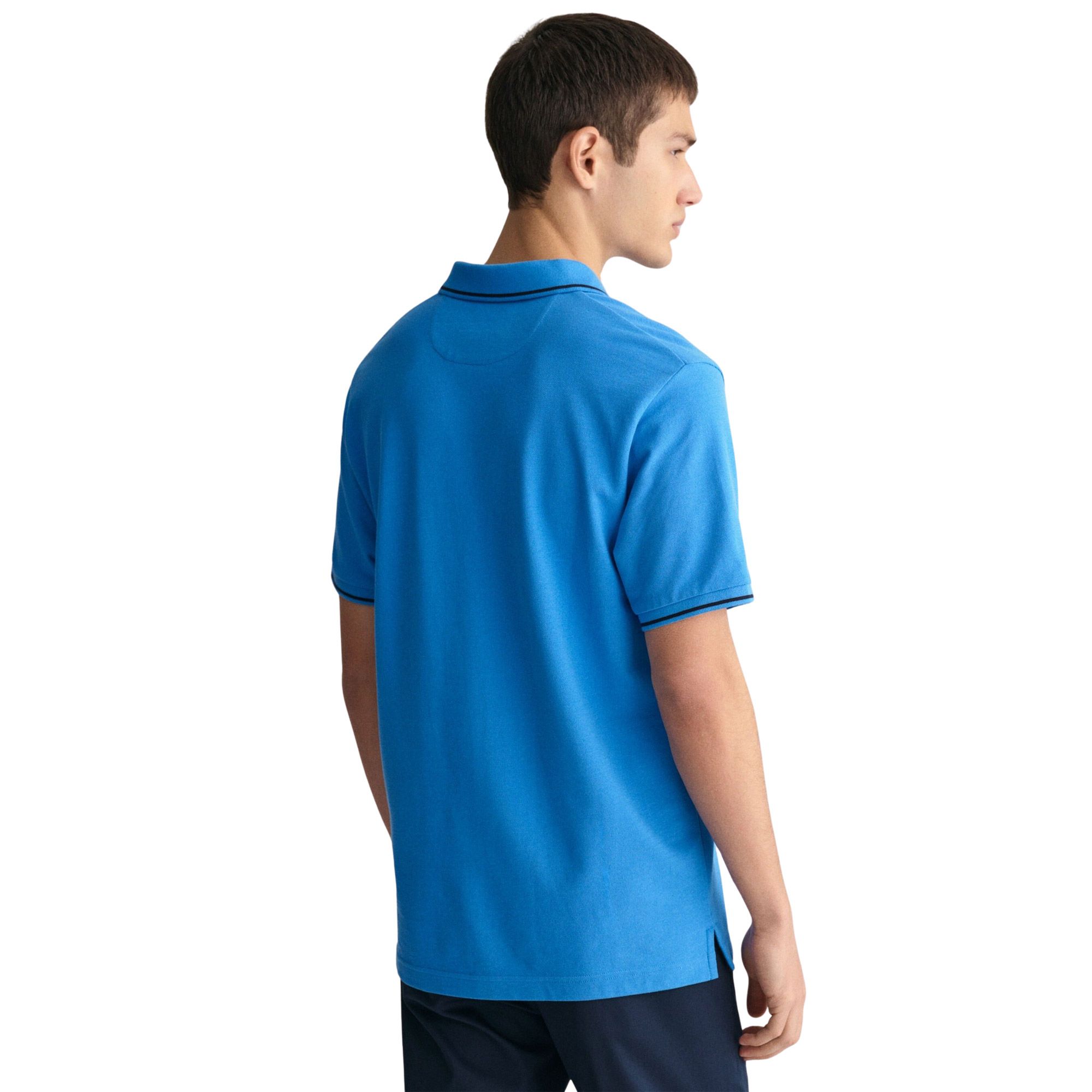 Gant Tipping SS Pique Rugger Polo Heren