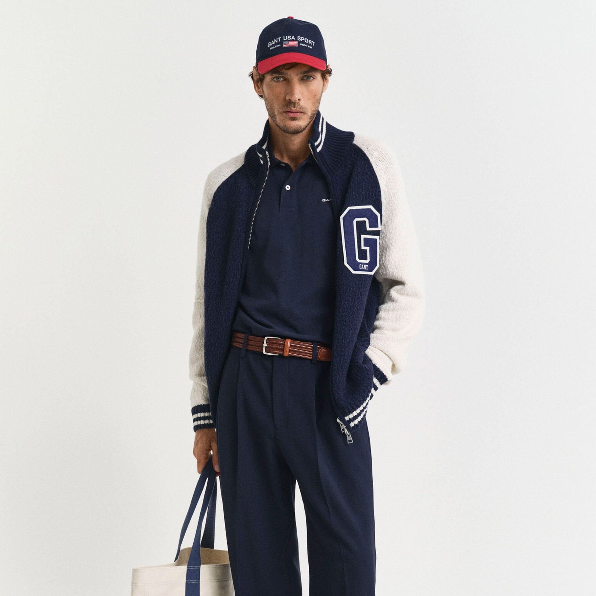 Polo Gant Tipping SS Pique Rugger Hommes