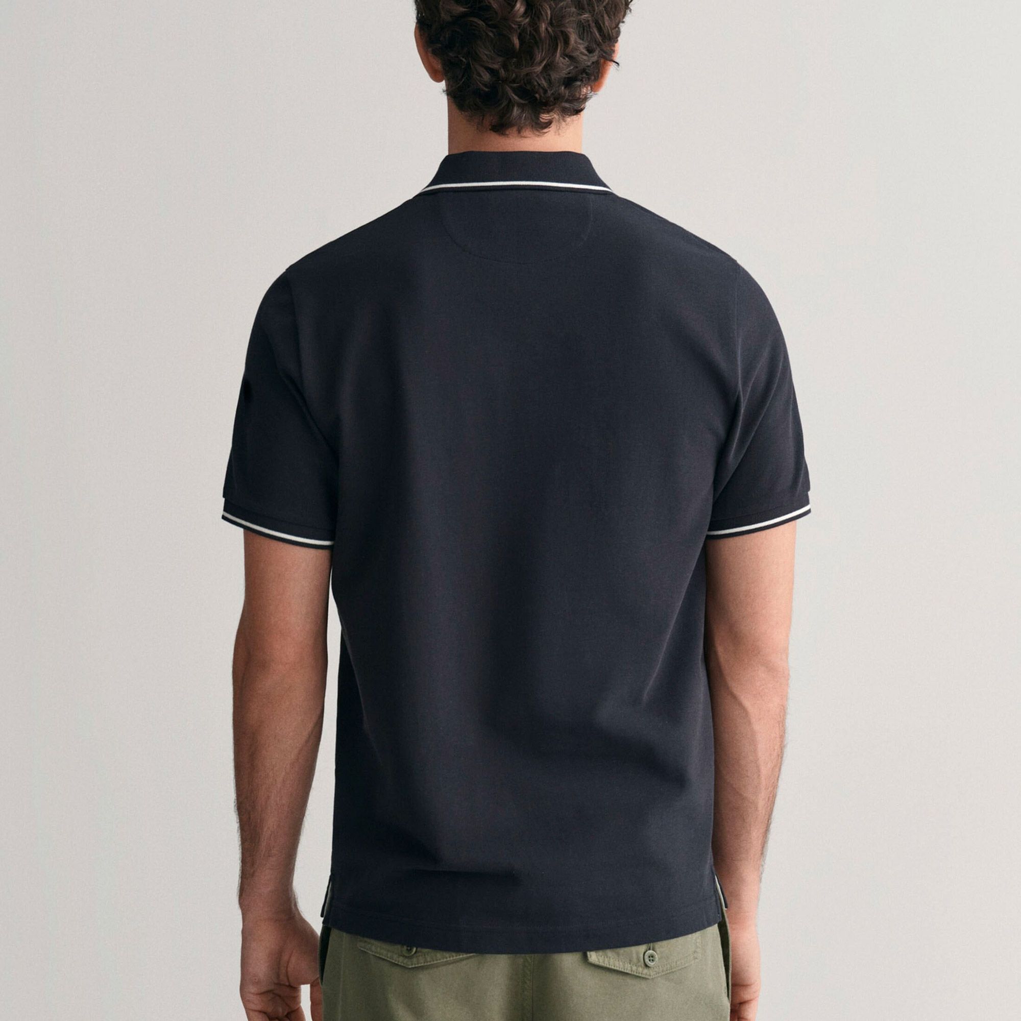 Gant Tipping SS Pique Rugger Polo Heren