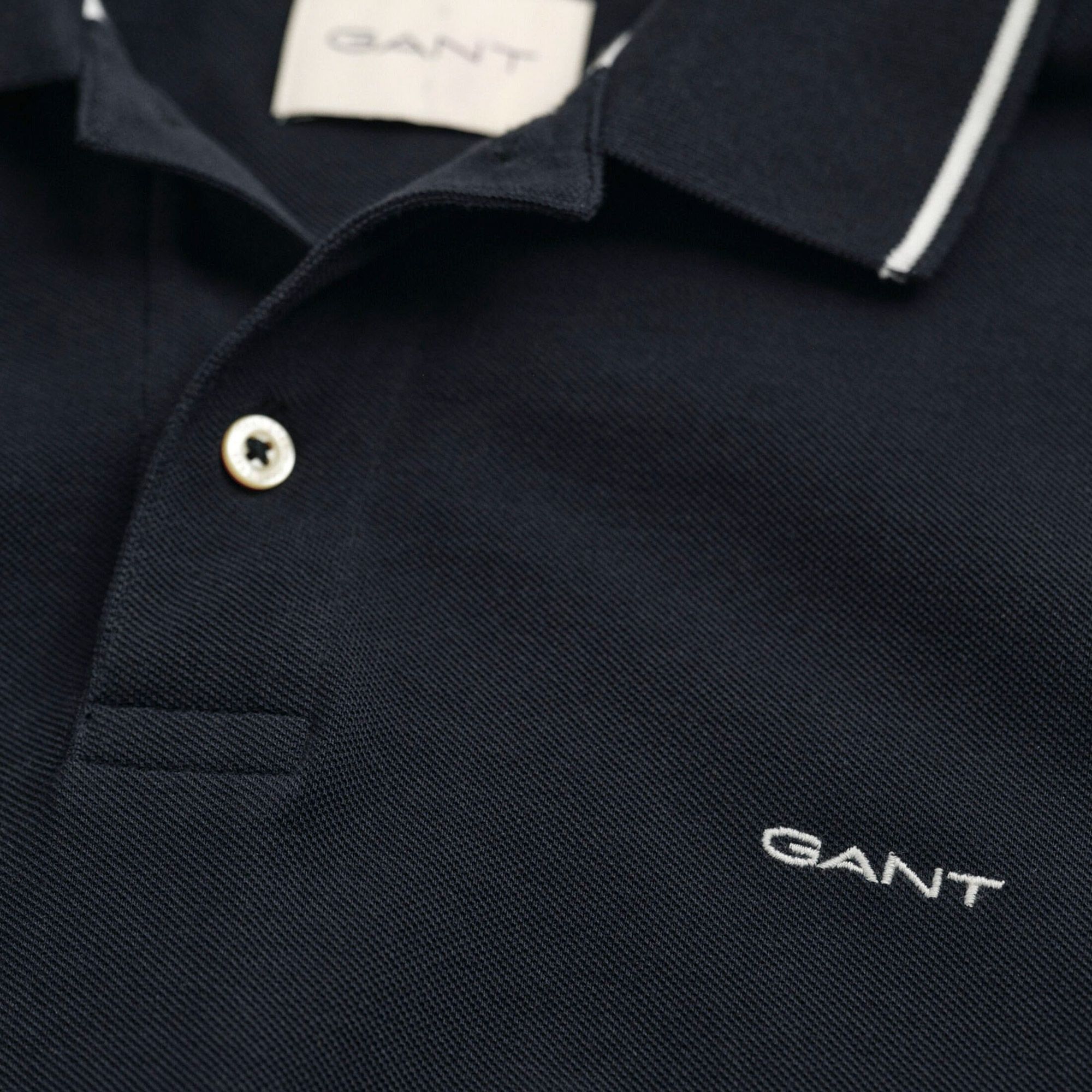 Gant Tipping SS Pique Rugger Polo Heren