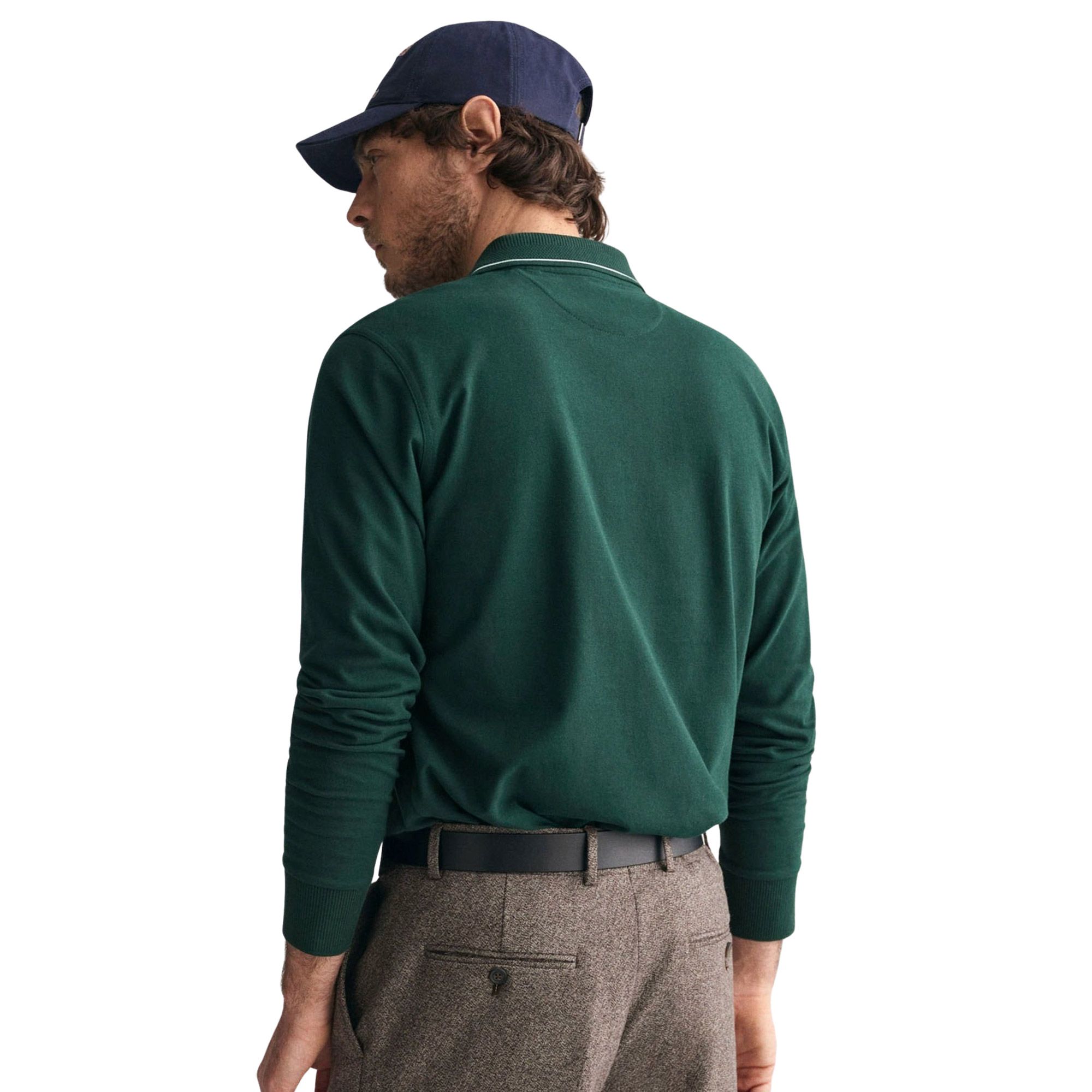 Polo T-shirt manches longues Gant