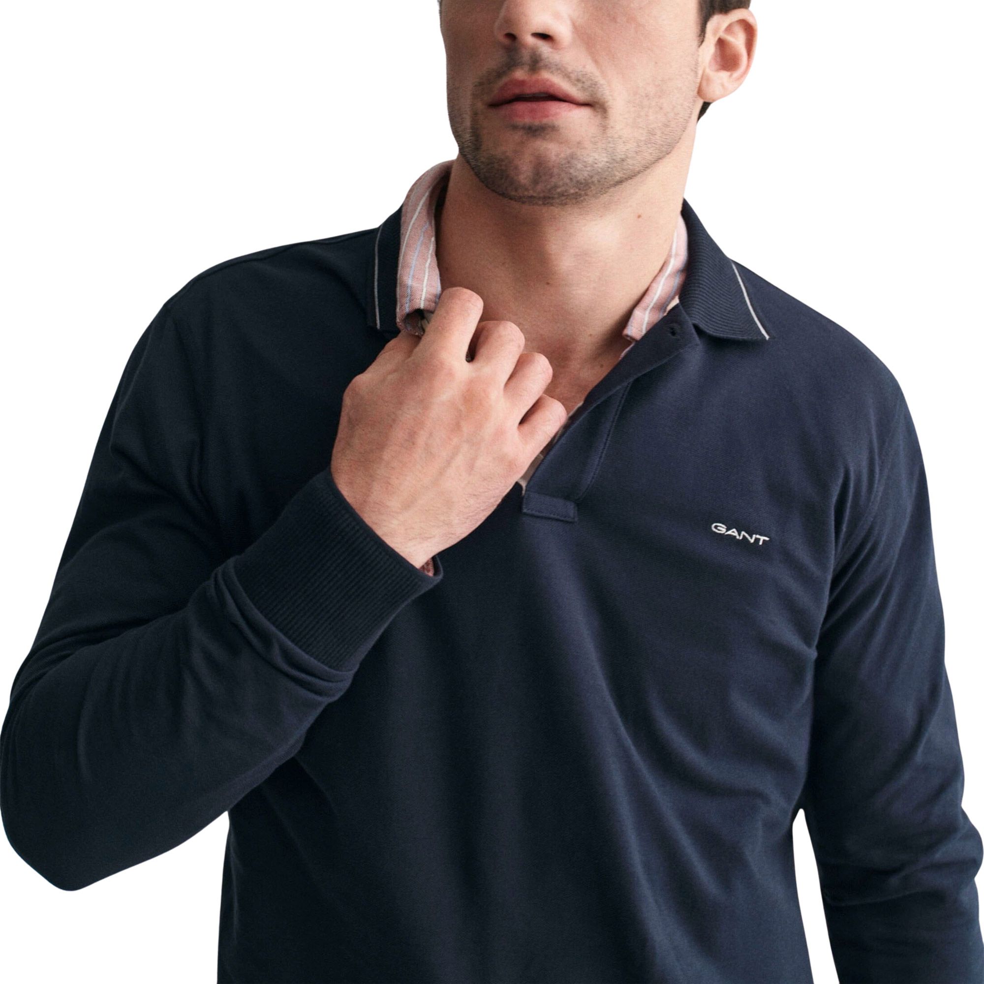 トップス MAN-TLE LongSleeve Polo sizeM Gant Longsleeve Polo Shirt Men | Plutosport