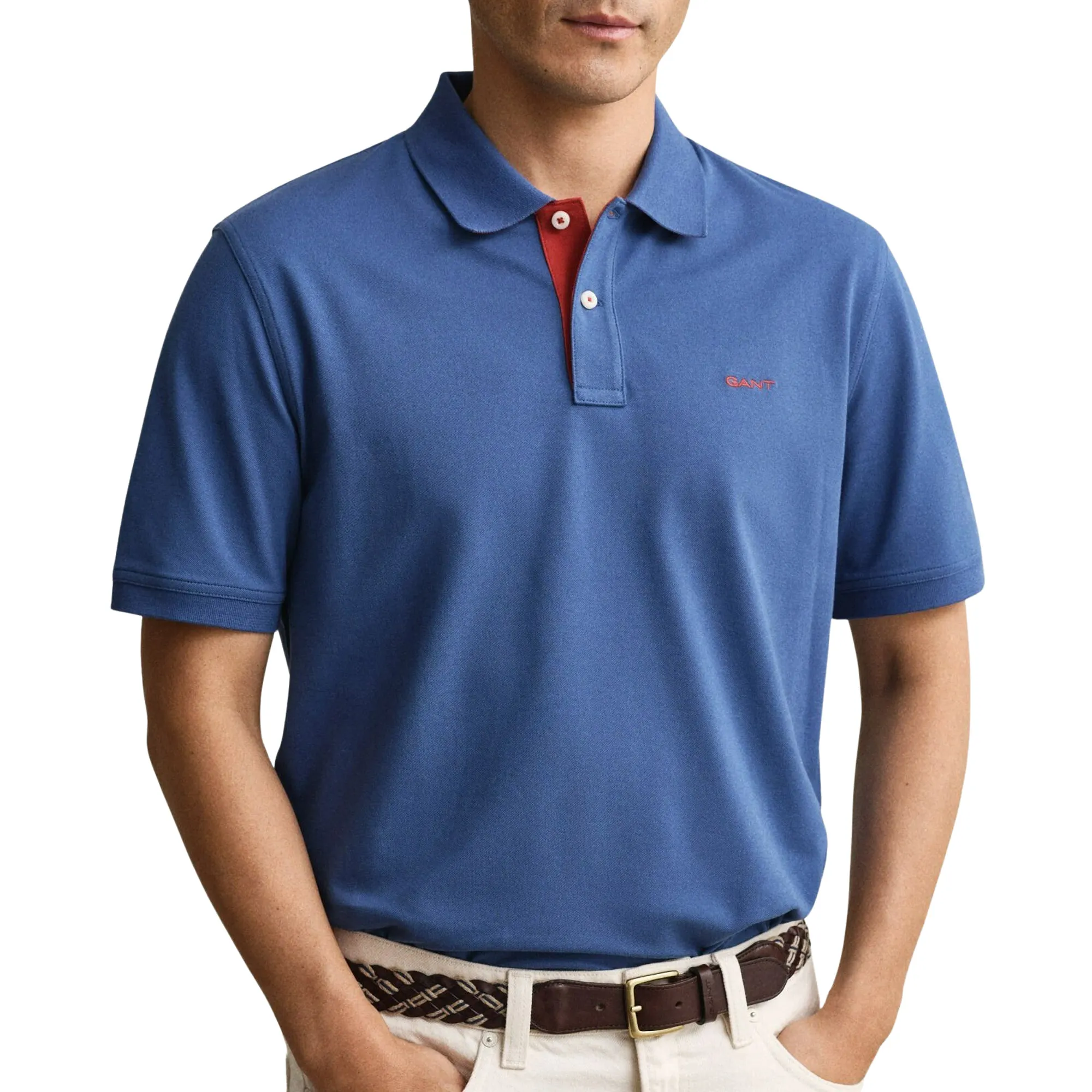 Gant Contrast Piqué Polo Heren