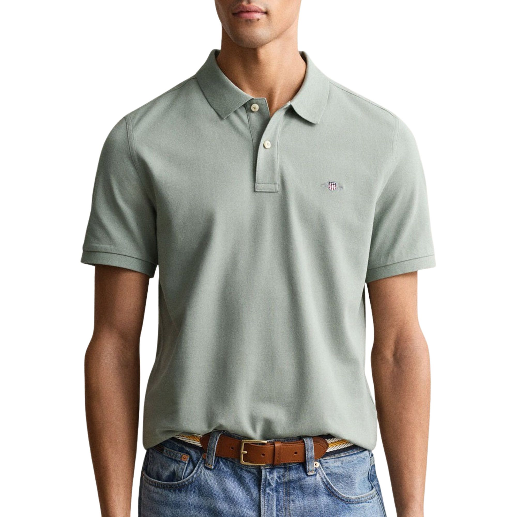 Gant Shield Pique Polo Heren