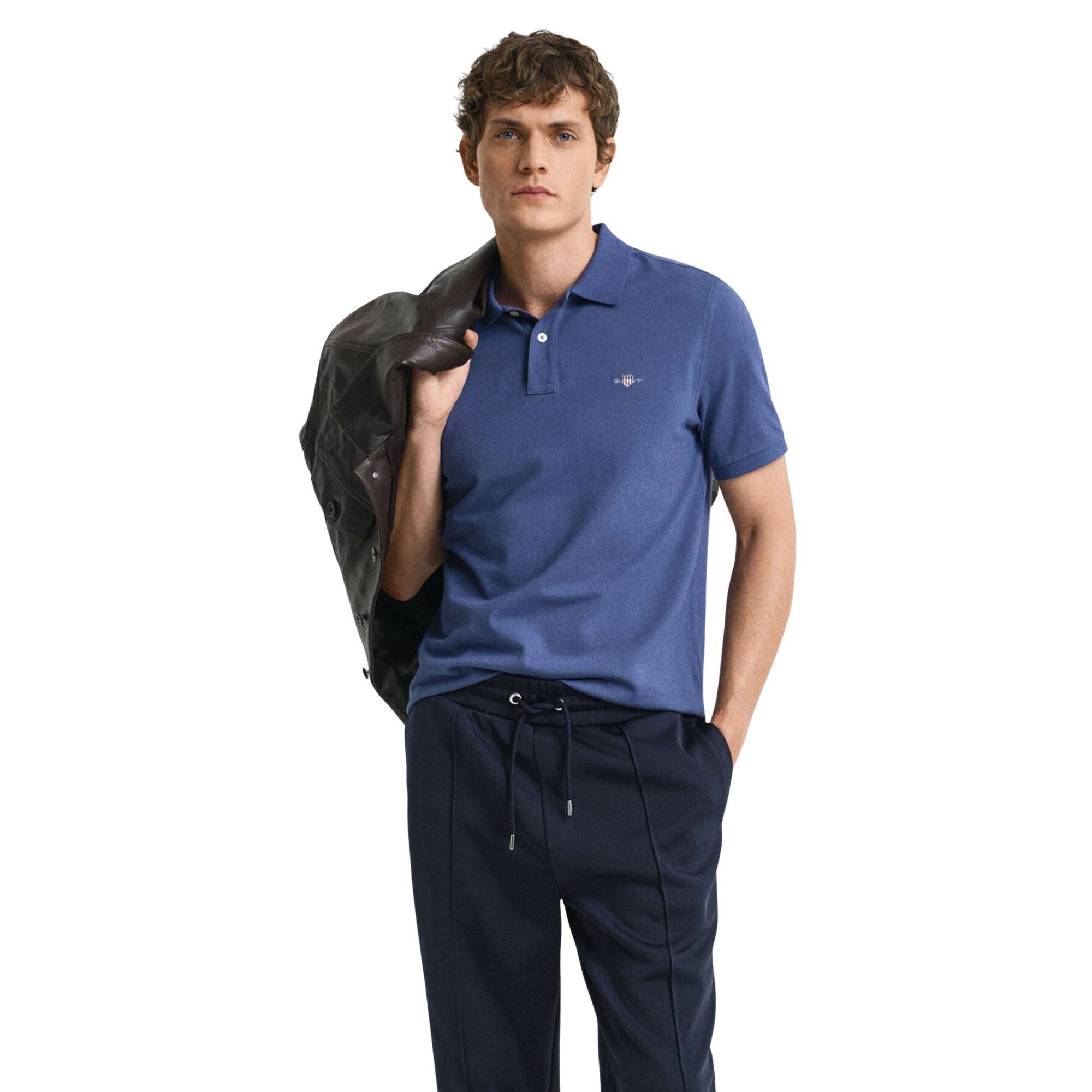 Gant Shield Pique Polo Heren