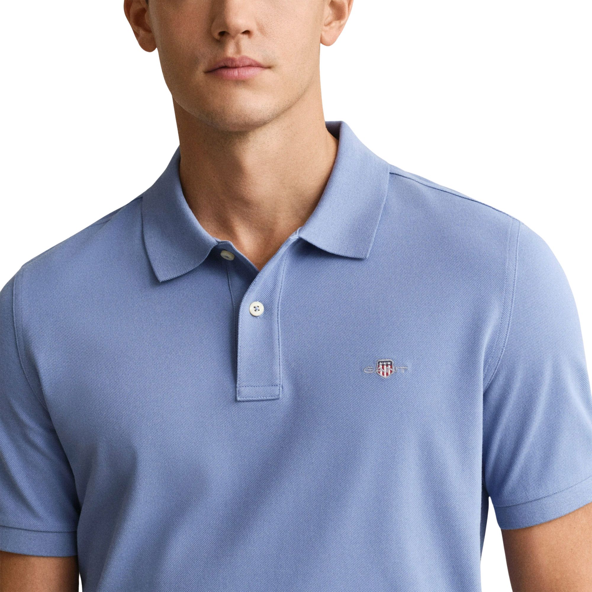 Gant Shield Pique Polo Heren