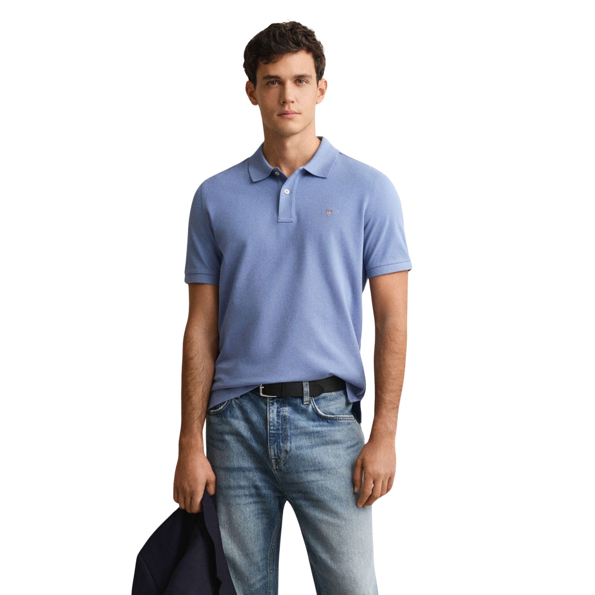 Gant Shield Pique Polo Heren