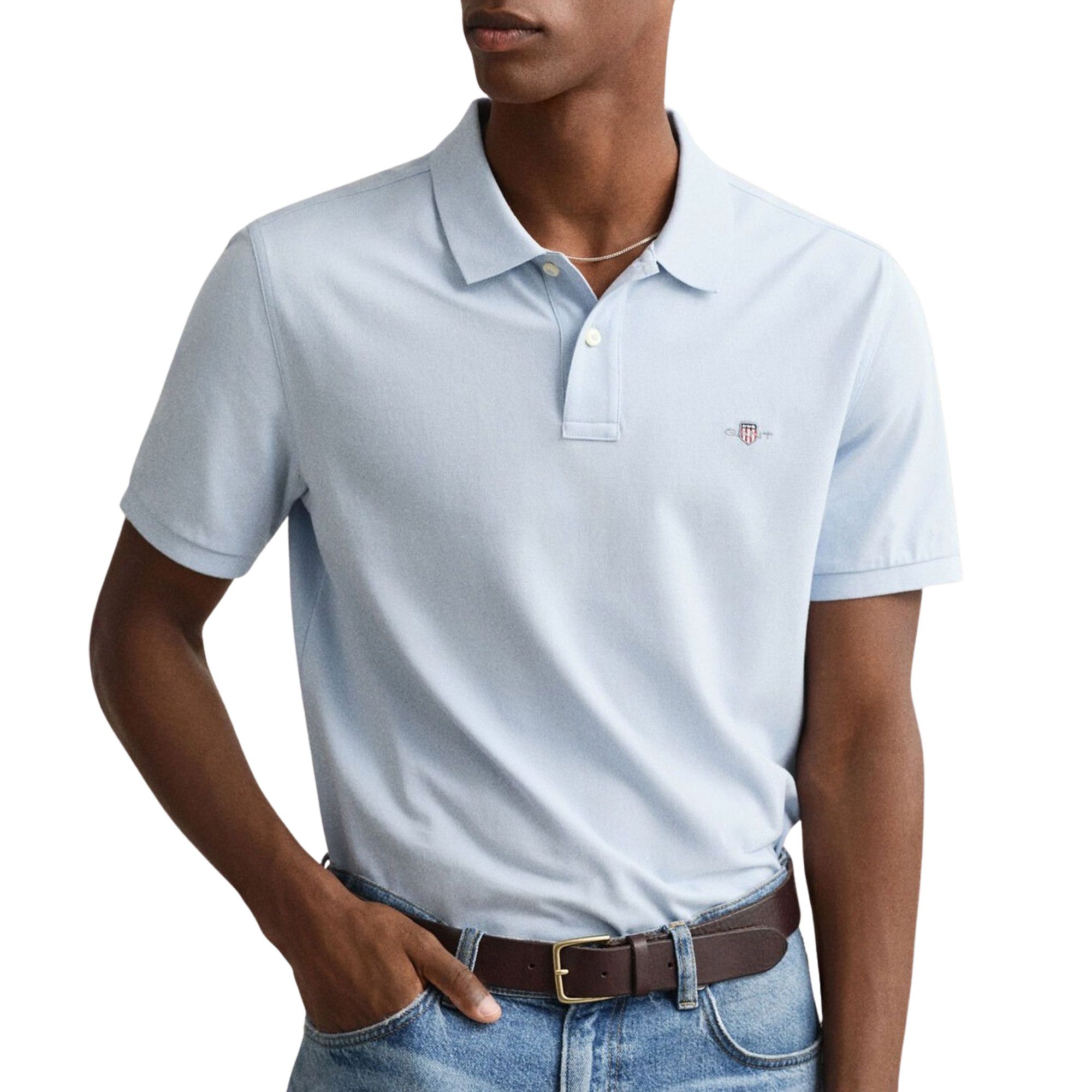 Gant Shield Pique Polo Heren