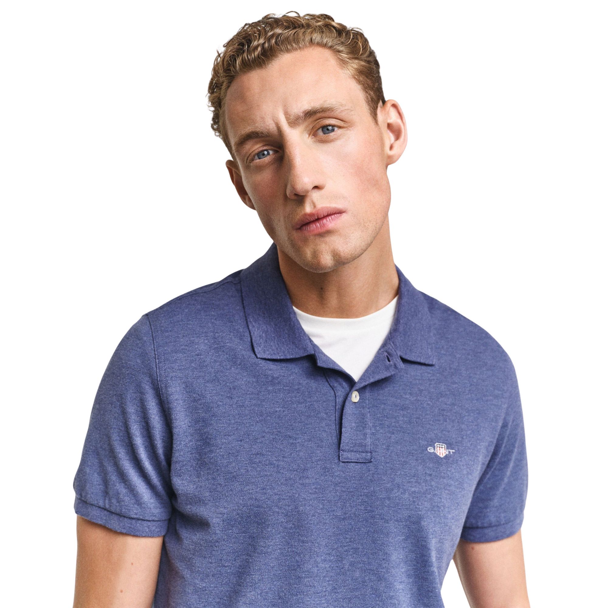 Gant Shield Pique Polo Heren