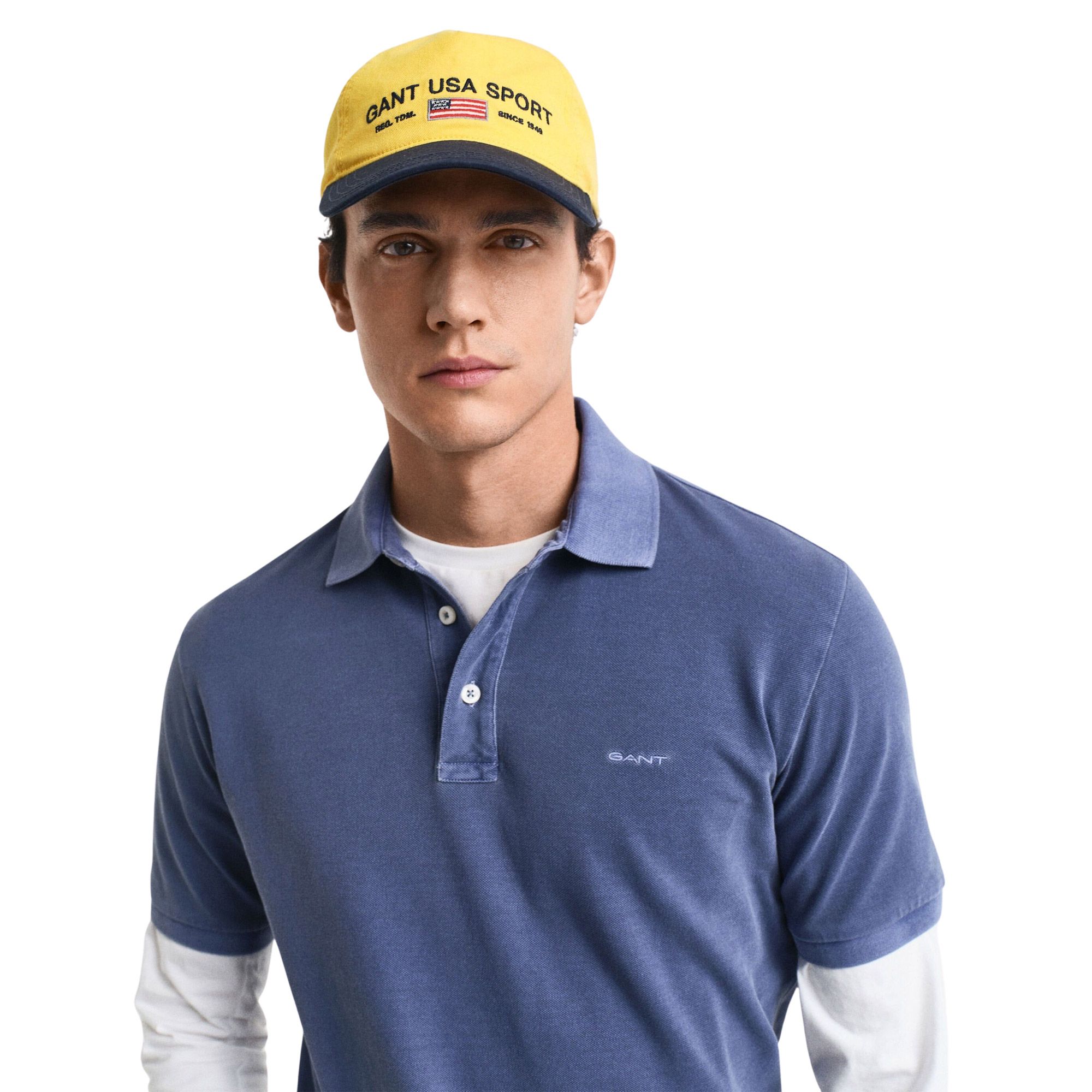 Gant Sunfaded Piqué Polo Heren