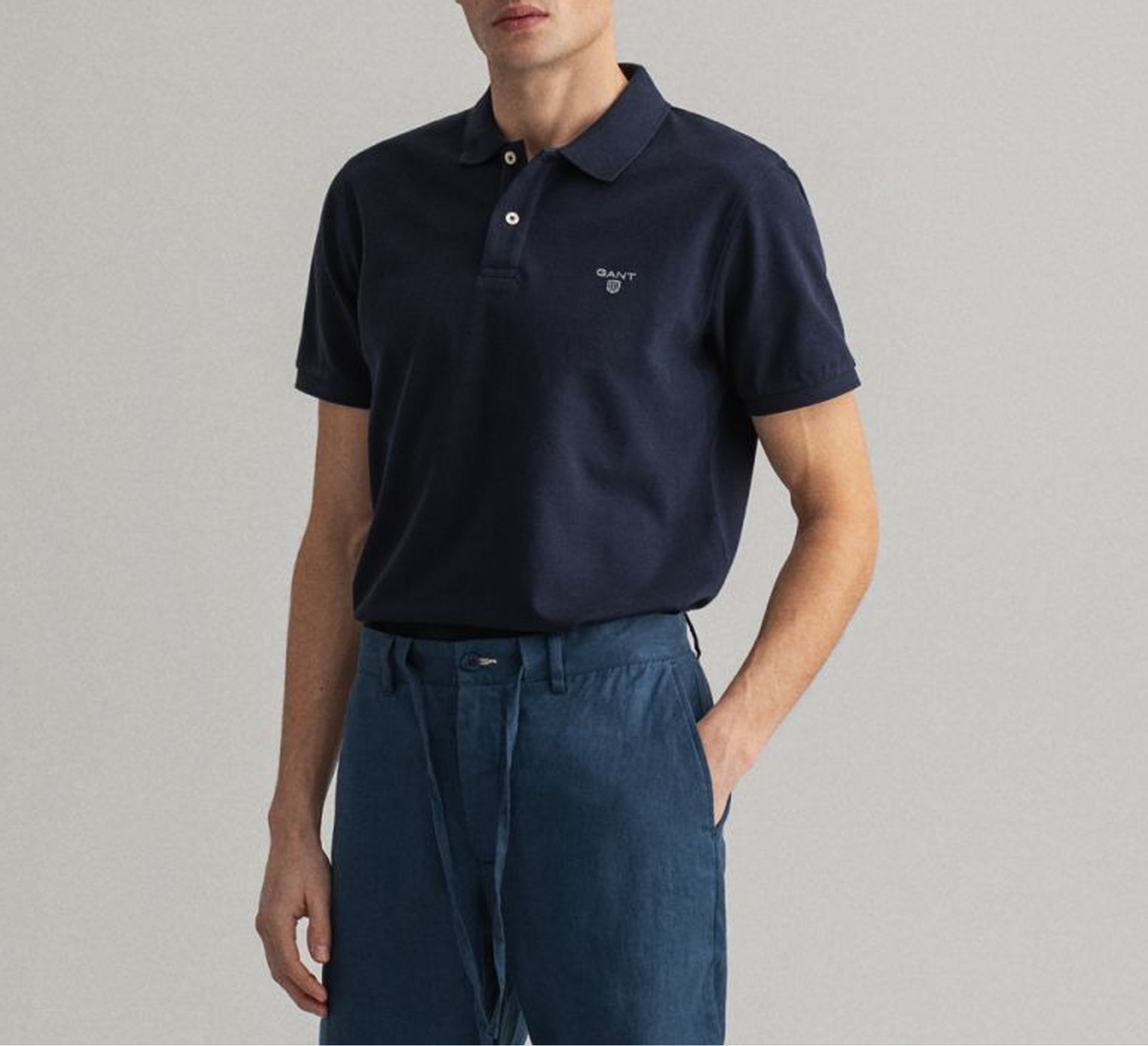 Gant Summer Pique Rugger Polo Heren