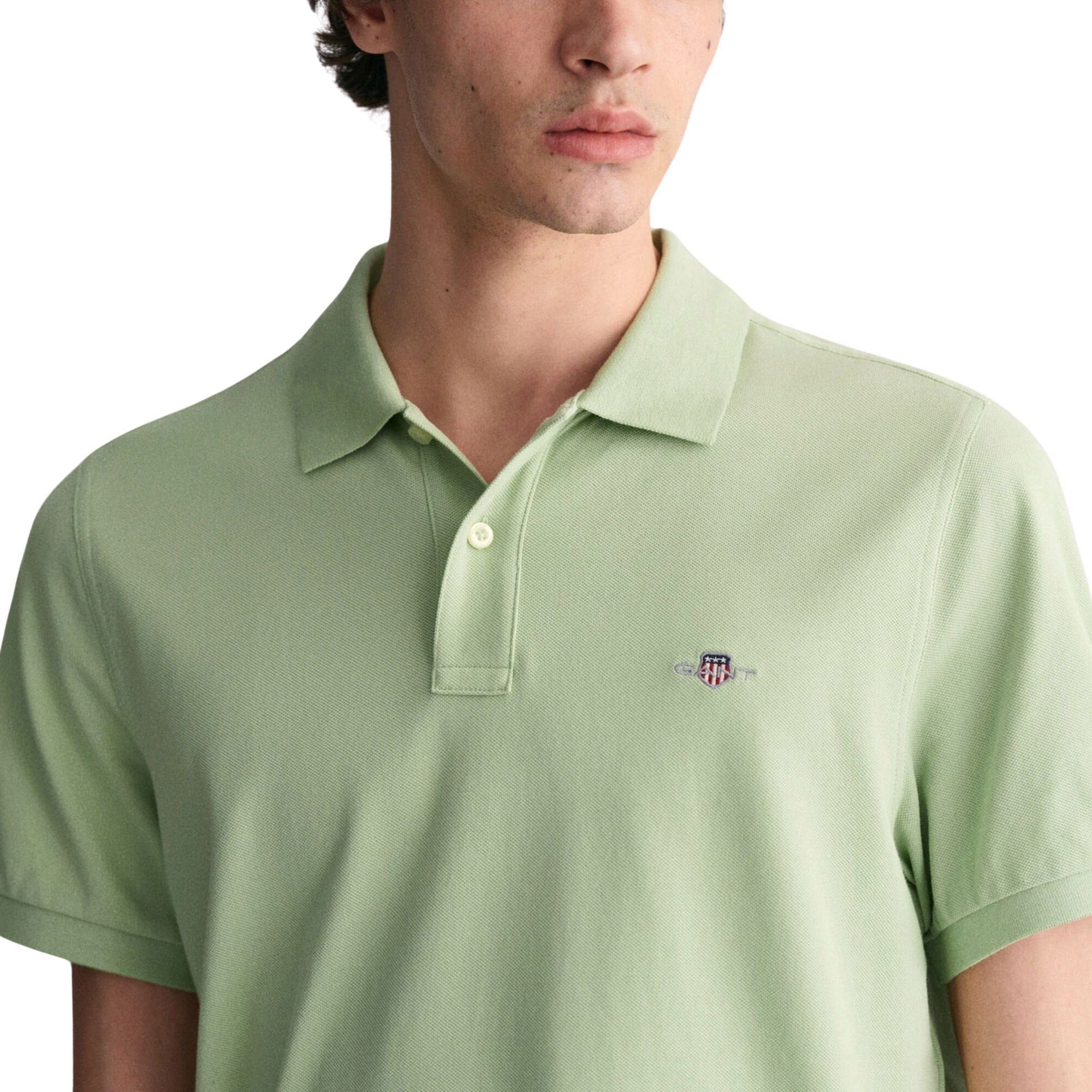 Gant Shield Pique Polo Heren