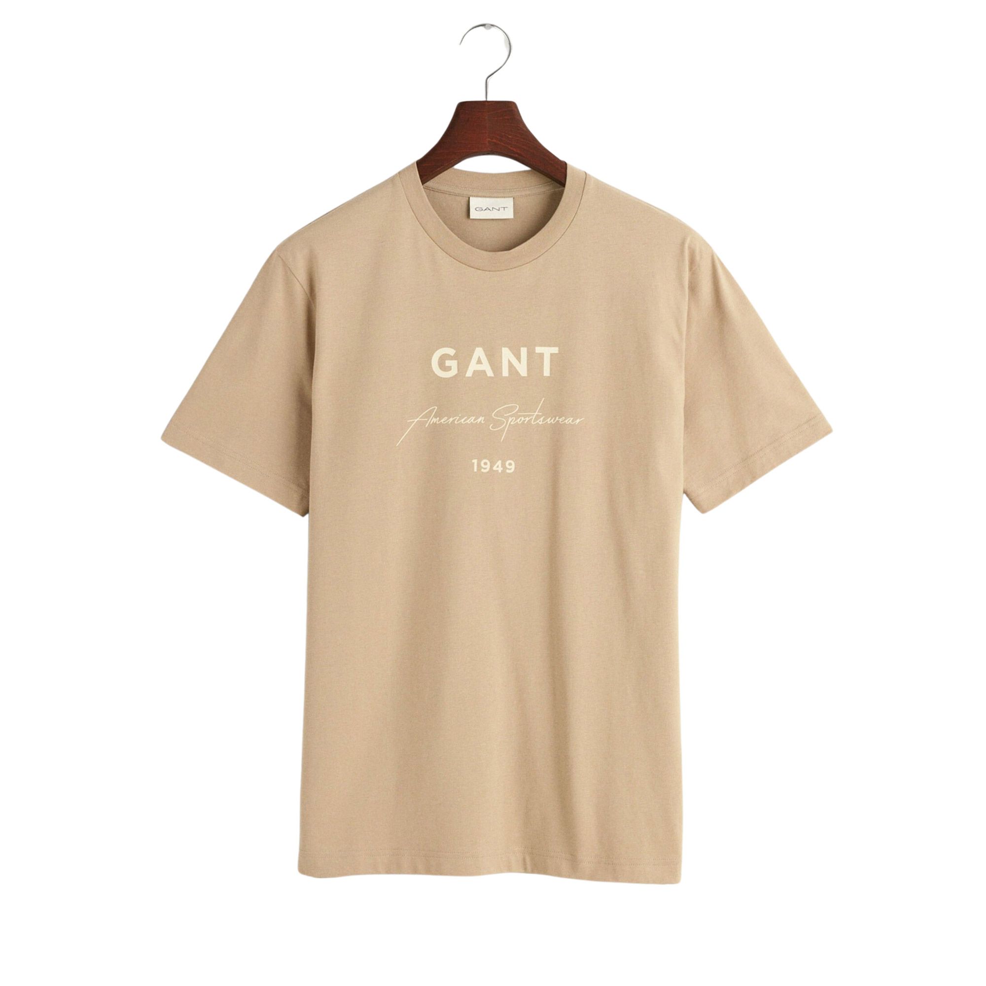 Gant Script Graphic Printed Shirt Heren