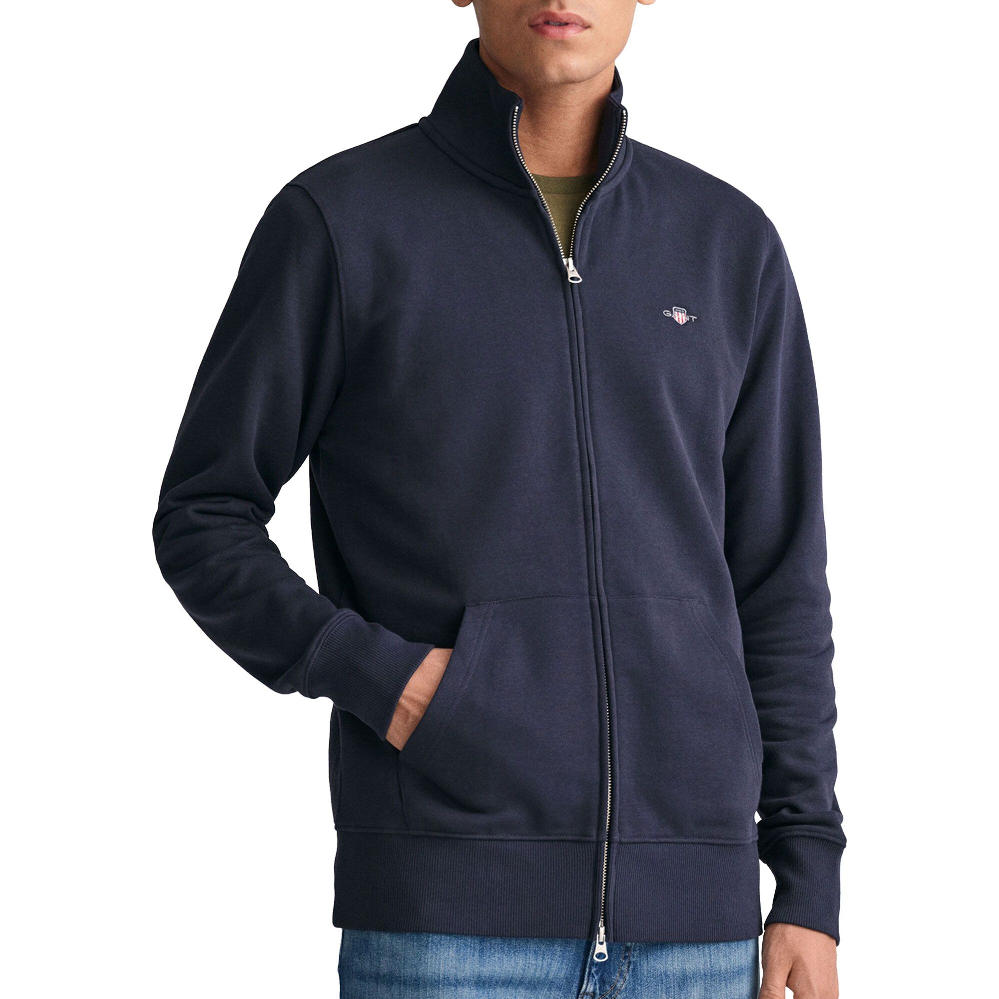 Gant Shield Full Zip Sweatvest Heren