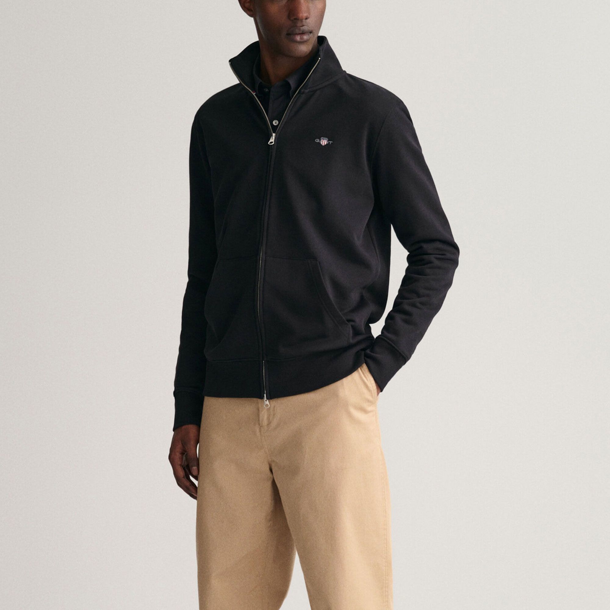 Gant Shield Full Zip Sweatvest Heren