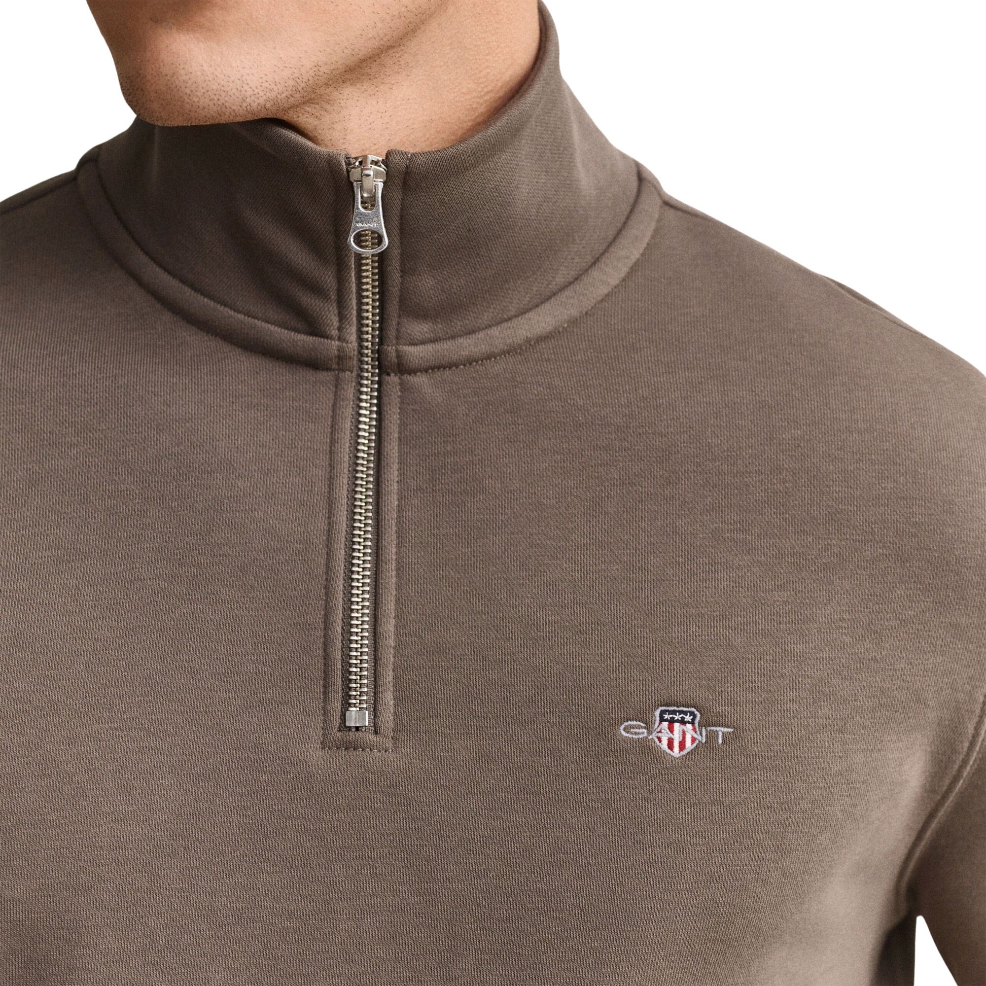 Pull Gant Shield Half Zip Homme