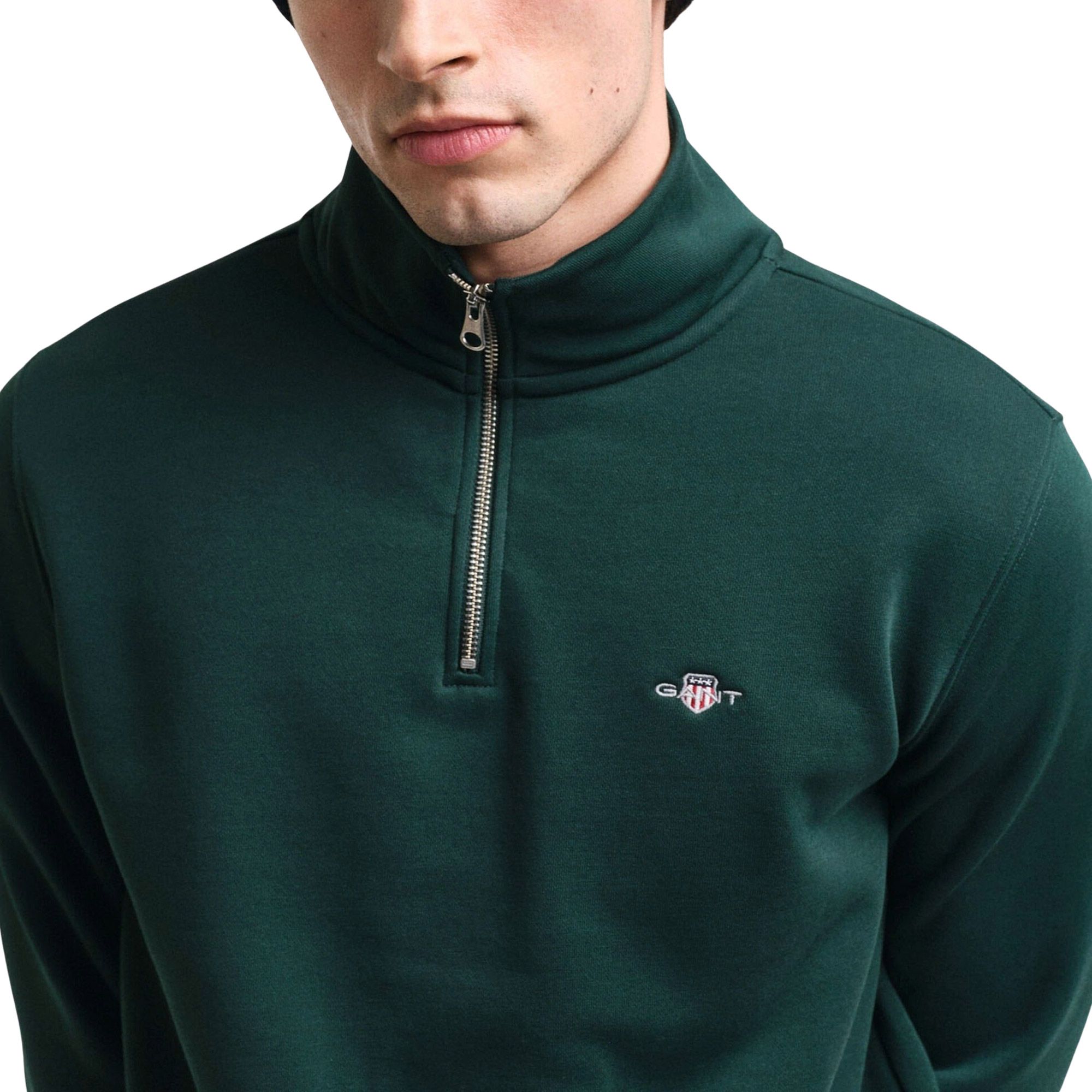 Gant Shield Half Zip Sweater Heren