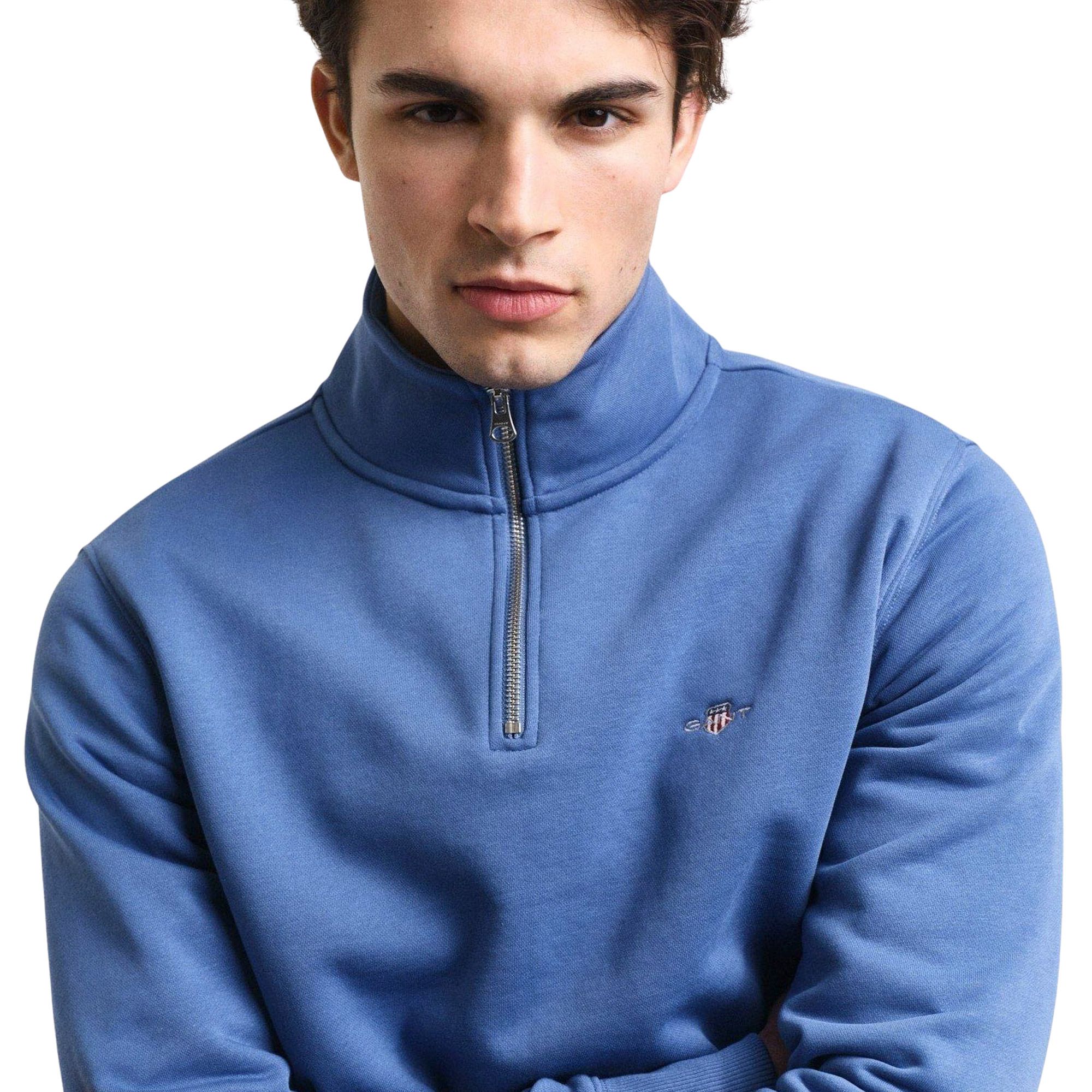 Gant Shield Half Zip Sweater Heren