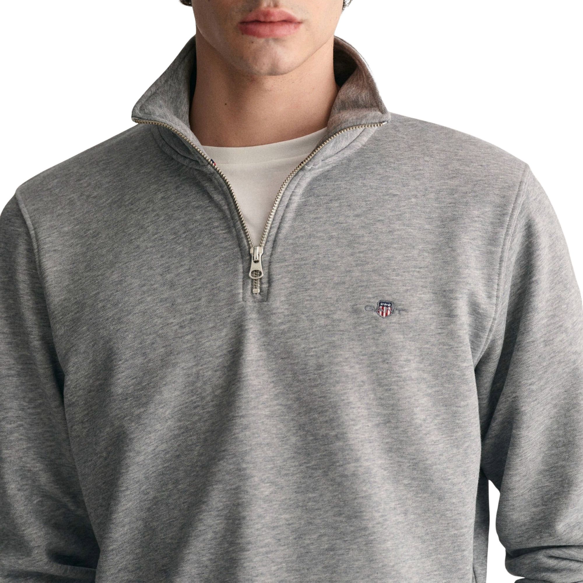 Gant Shield Half Zip Pullover Herren