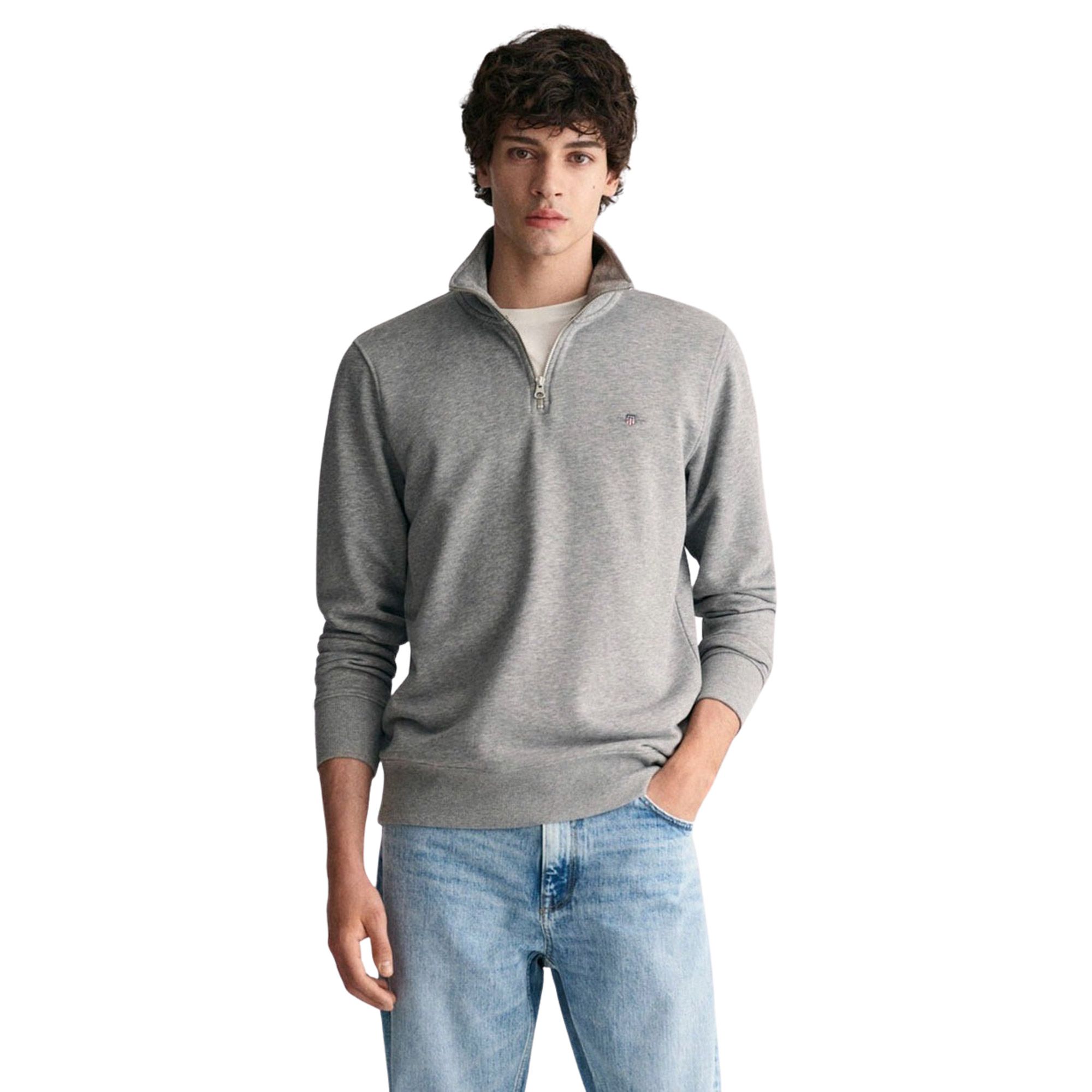Gant Shield Half Zip Pullover Herren