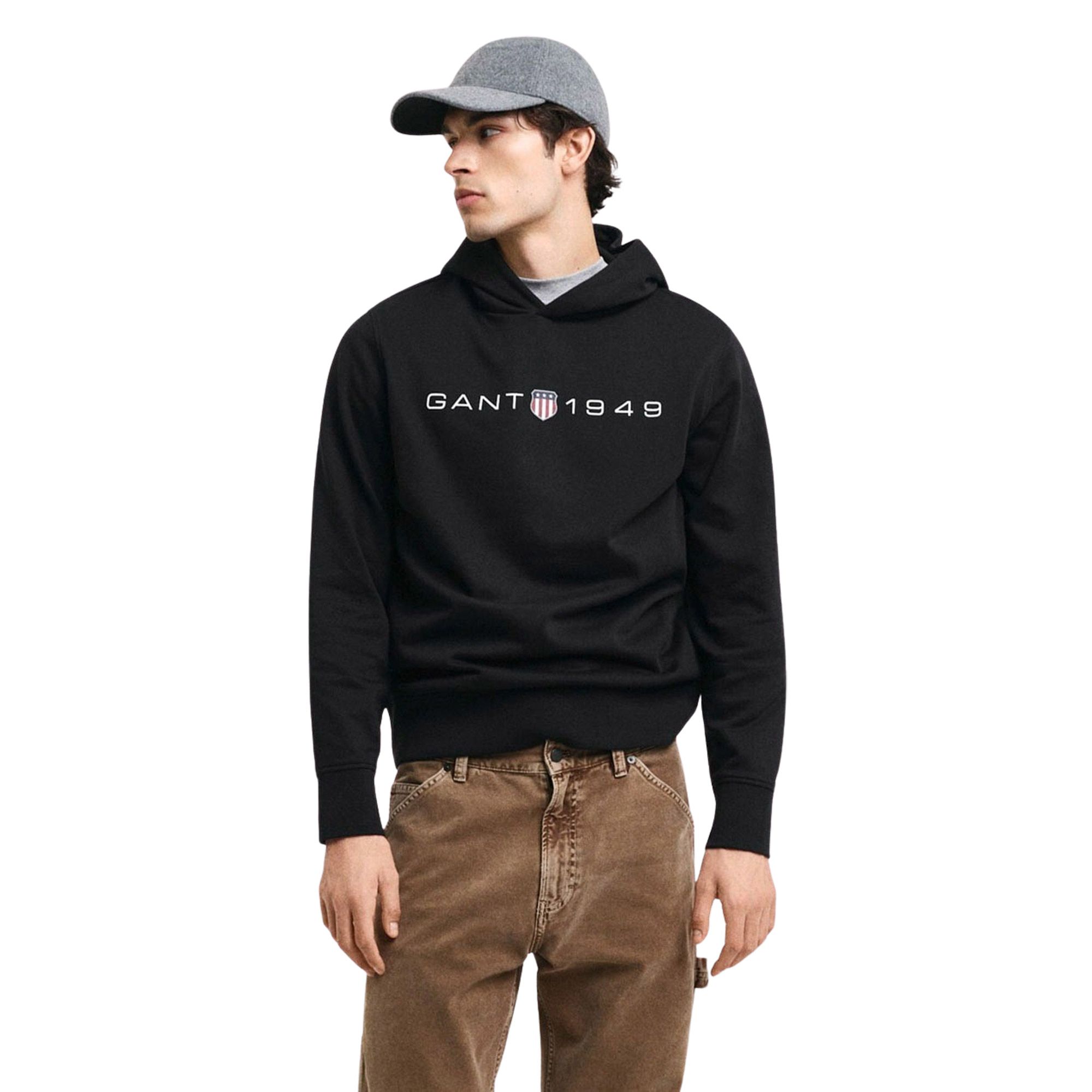 Gant Printed Graphic Hoodie Heren 