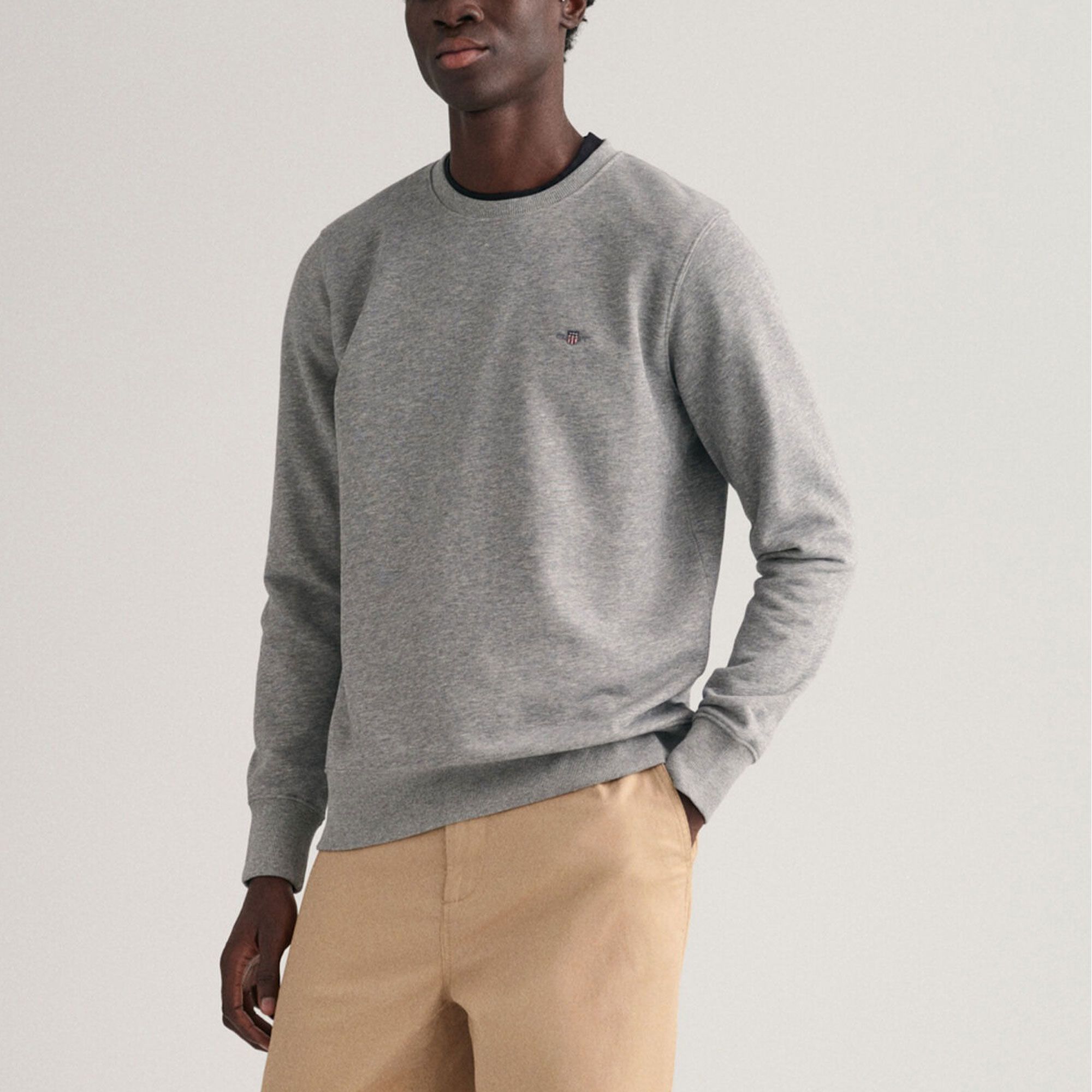 Gant Shield Crew Sweater Heren