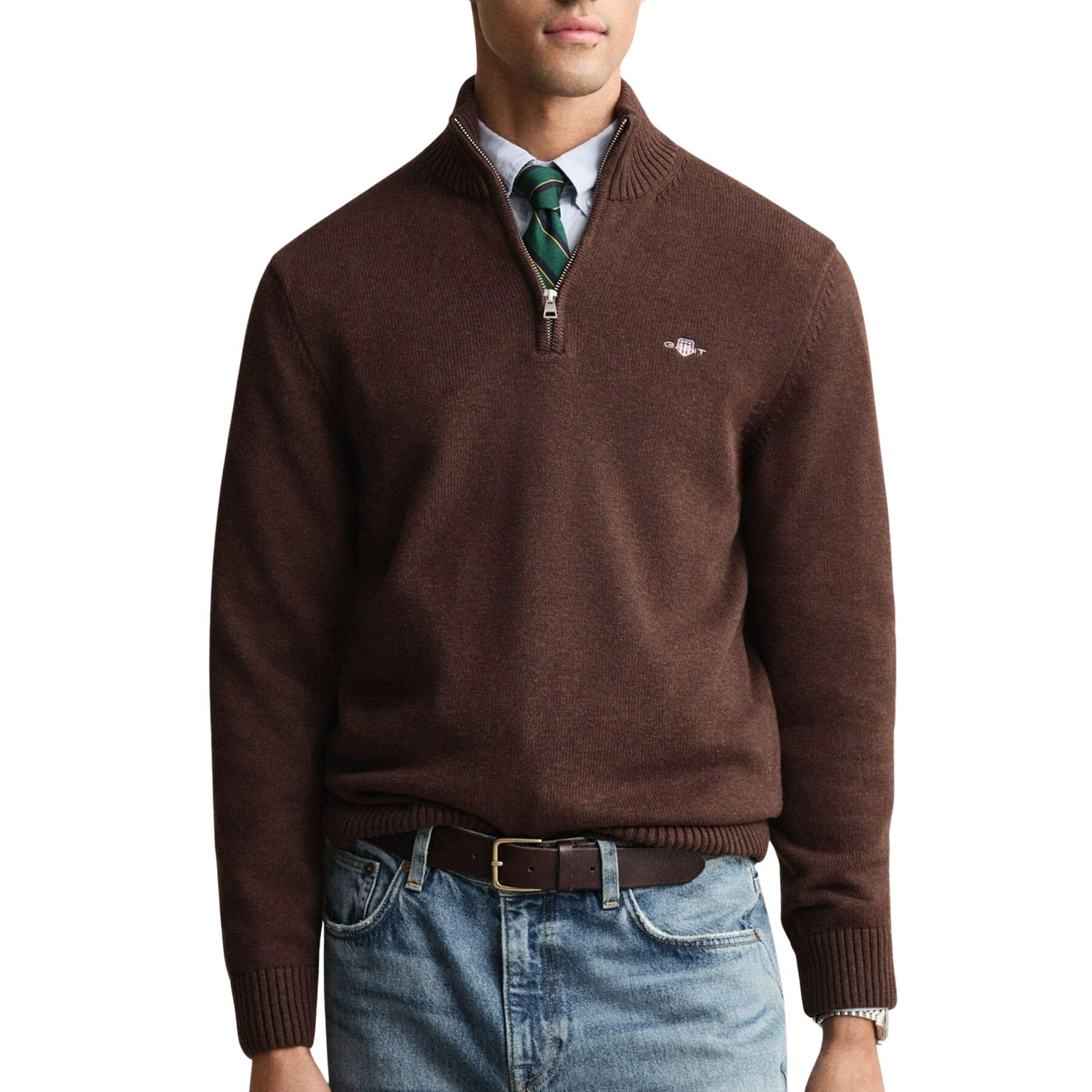 Gant Casual Half Zip Sweater Heren