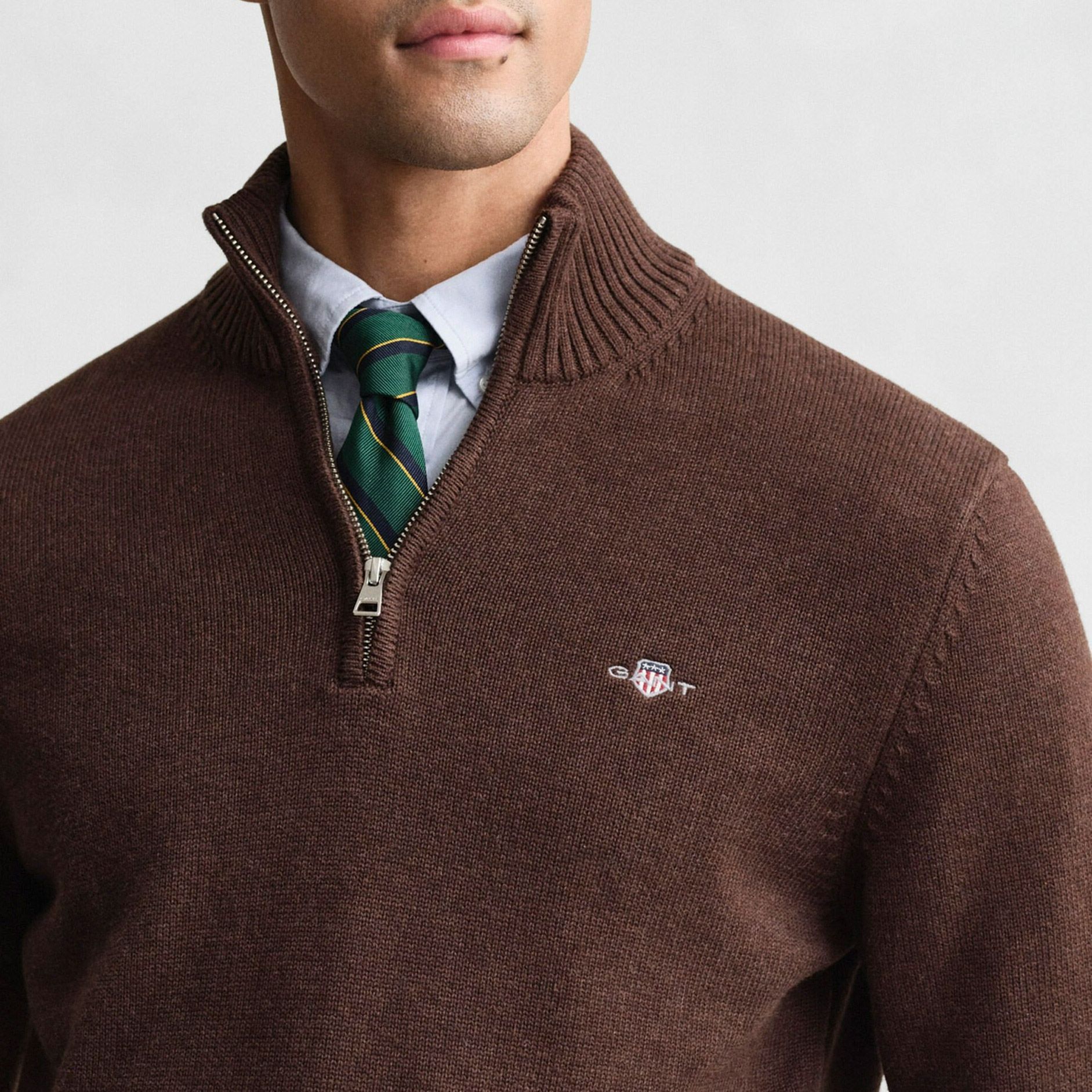 Gant Casual Half Zip Sweater Heren