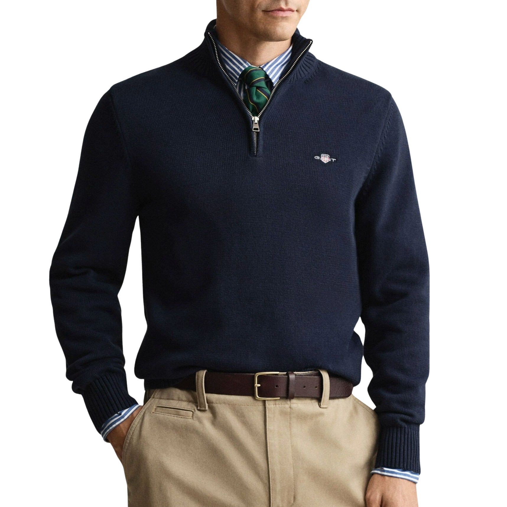 Gant Casual Half Zip Sweater Heren