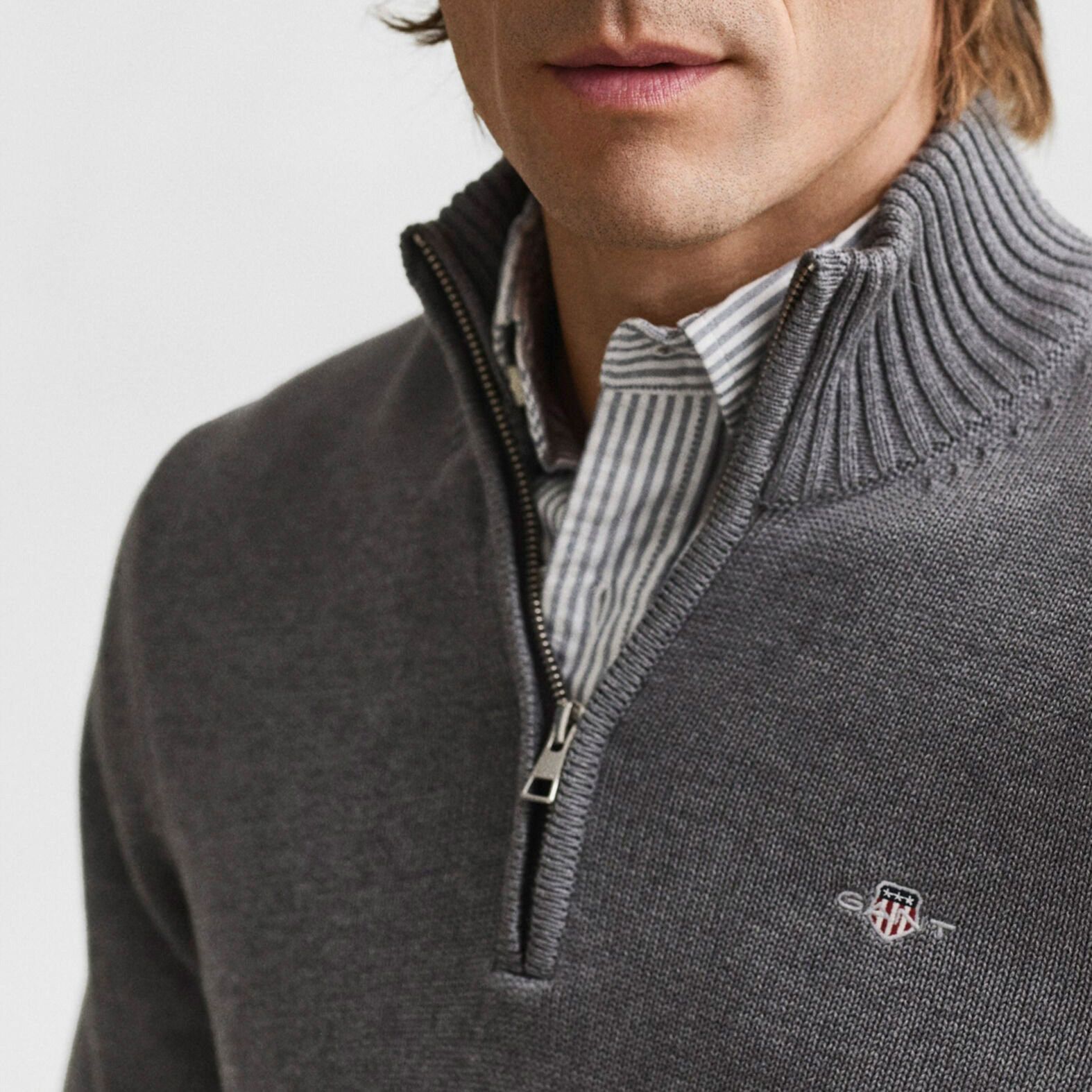 Gant Casual Half Zip Sweater Heren