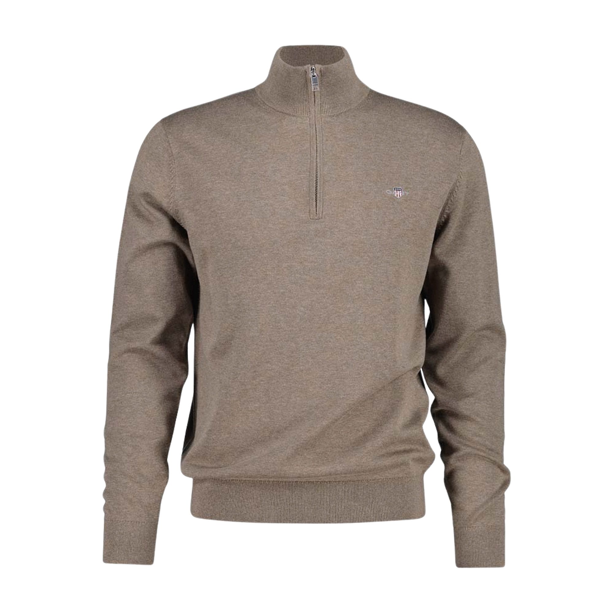 Pull demi-zip Gant Shield Classic Hommes