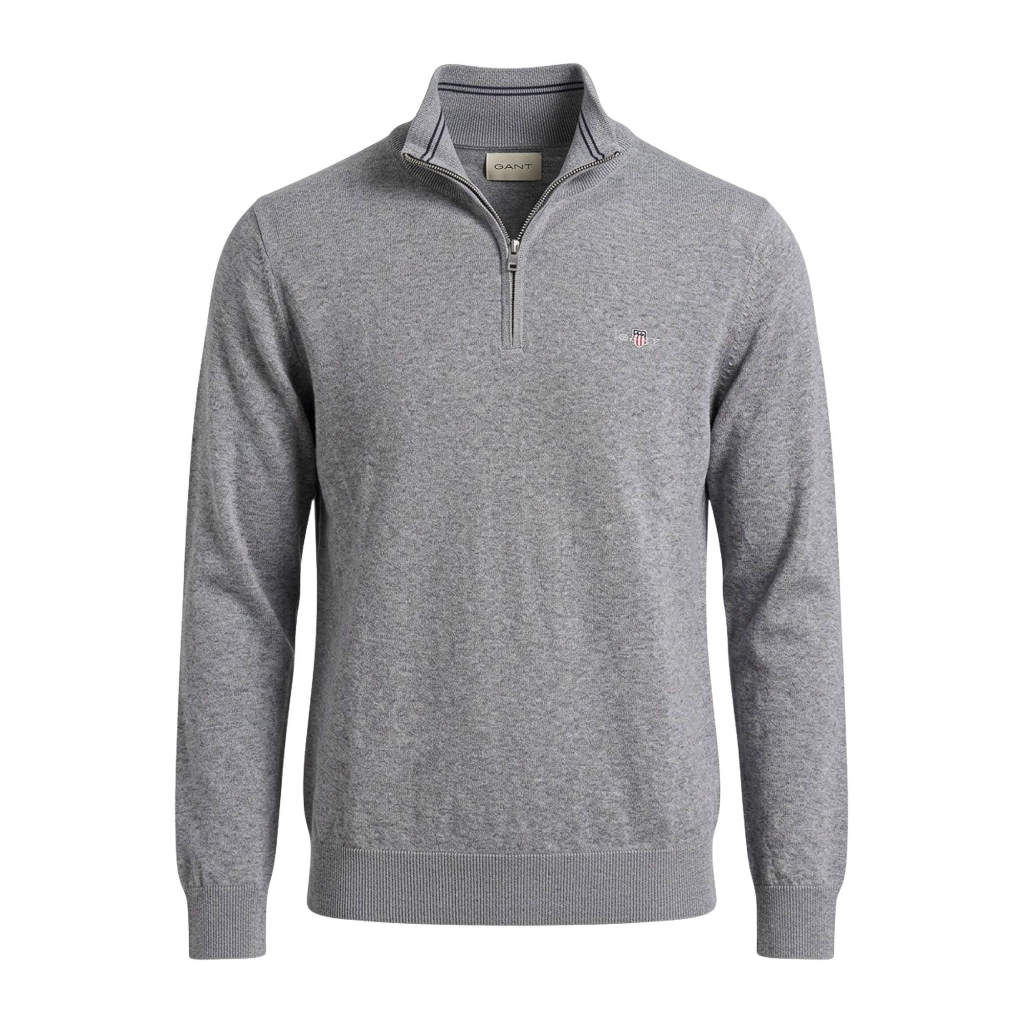 Pull demi-zip Gant Shield Classic Hommes