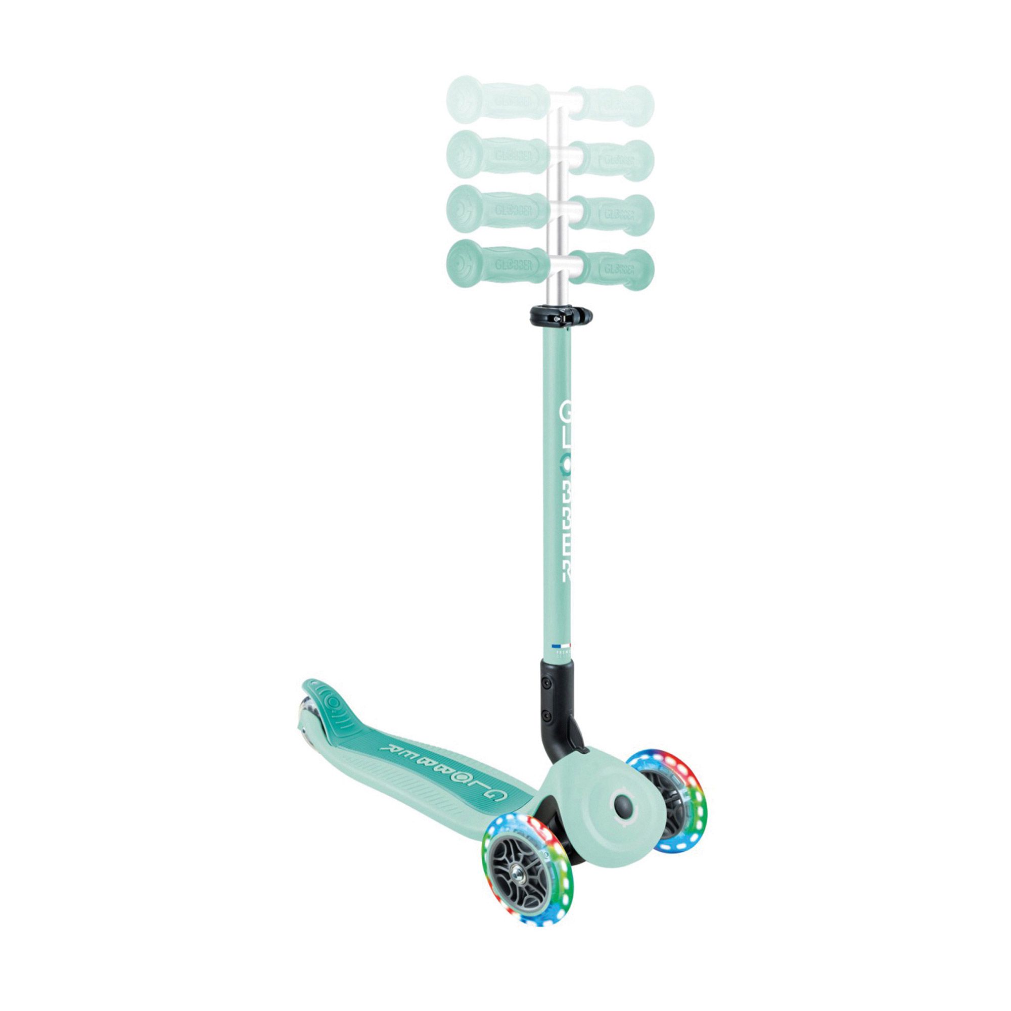 Globber GOUP Active Eco schaalbare step met 3 wielen zitting, voor