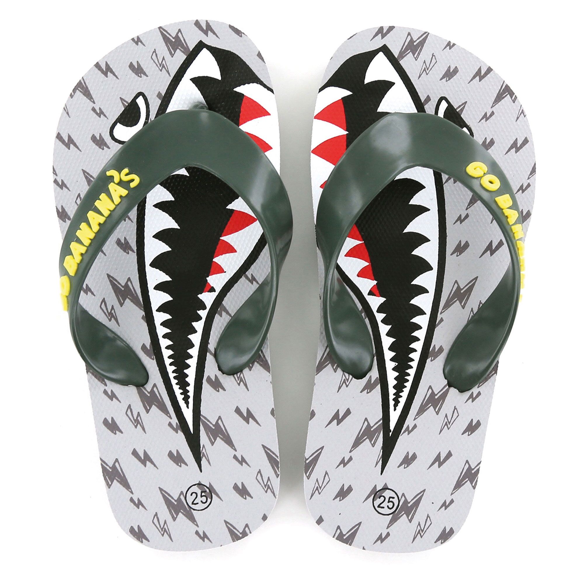 Go Bananas Sharkattack Teenslippers Junior