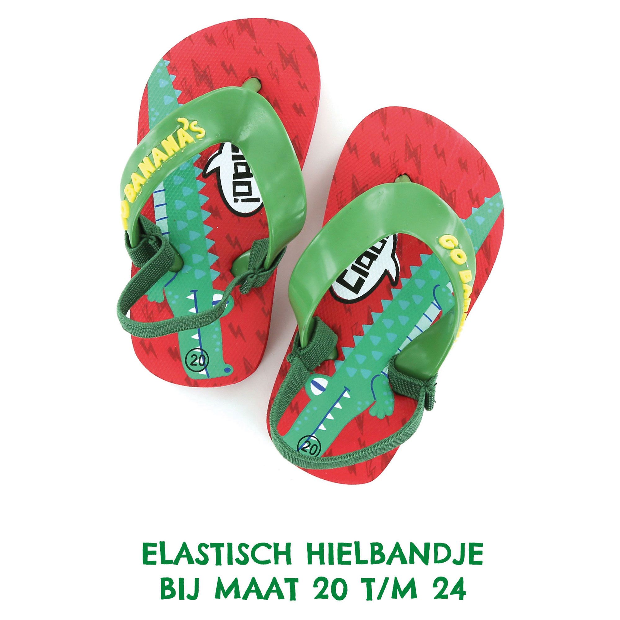 Go Bananas Alligator Teenslippers Junior