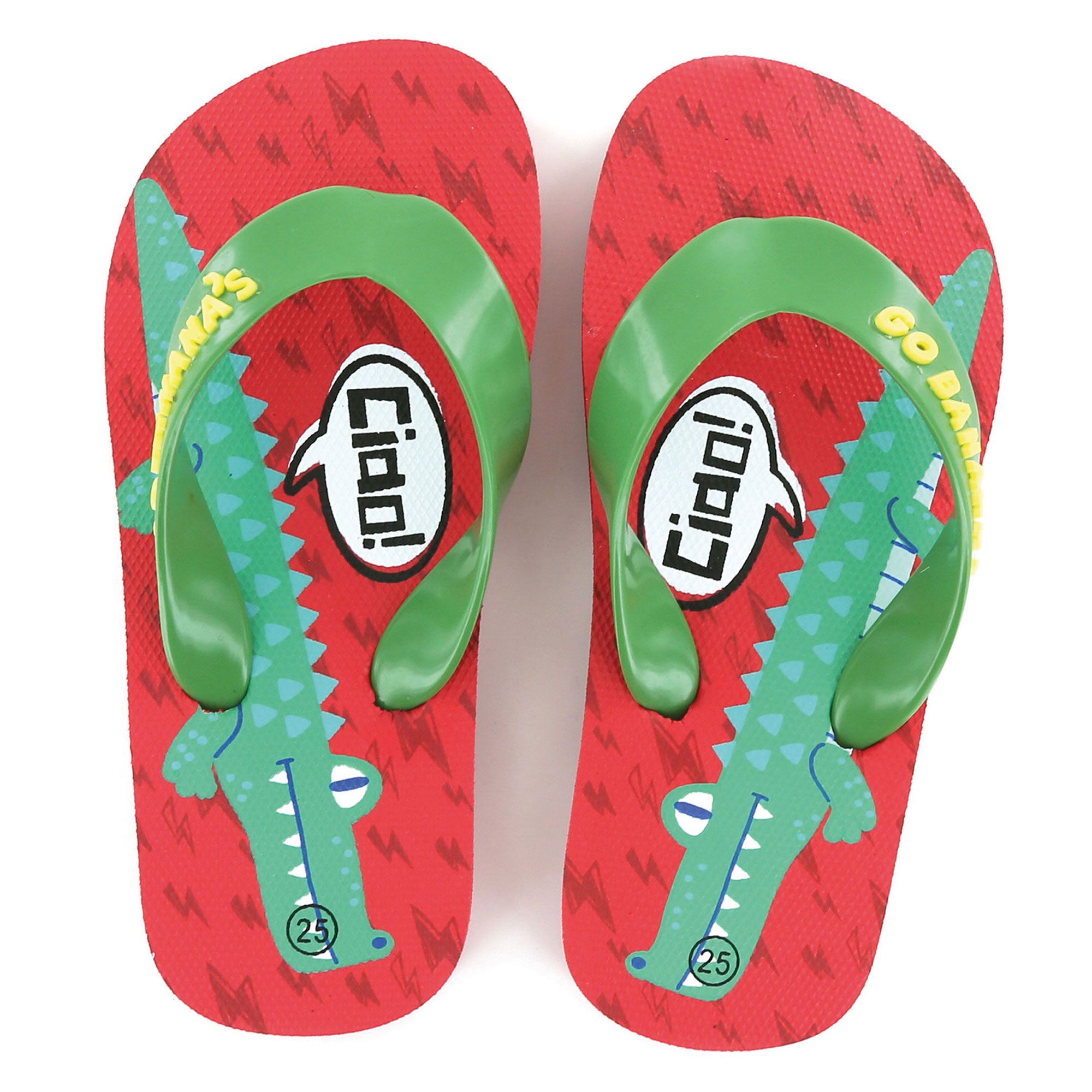 Go Bananas Alligator Teenslippers Junior
