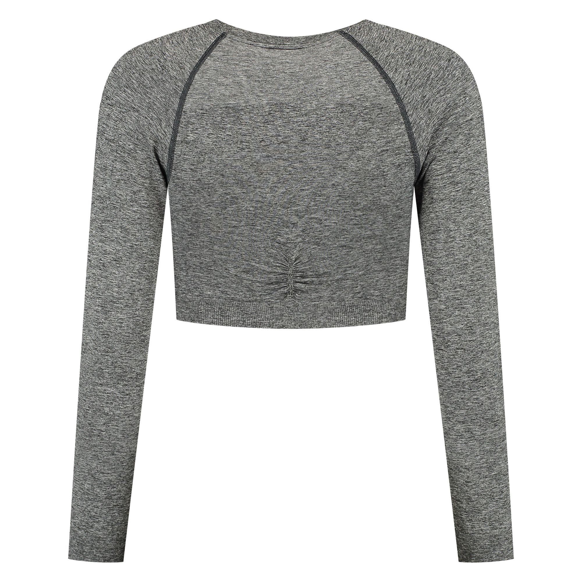 Gymshark Adapt Marl Seamless Longsleeve Crop Shirt Dames