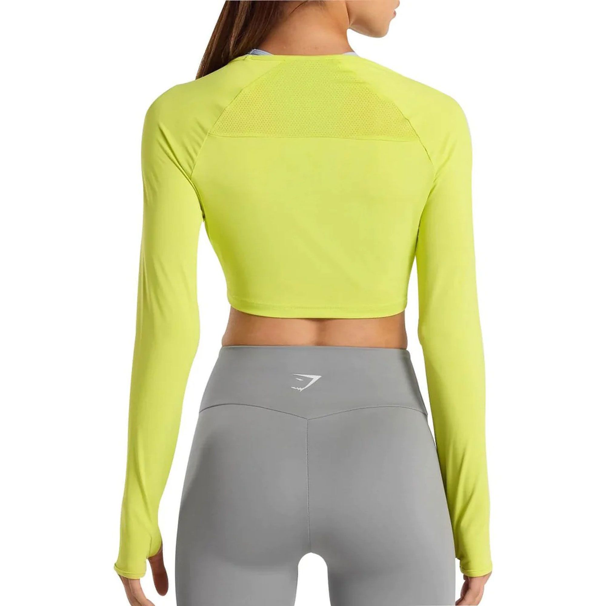 Gymshark Training Longsleeve Crop Shirt Dames