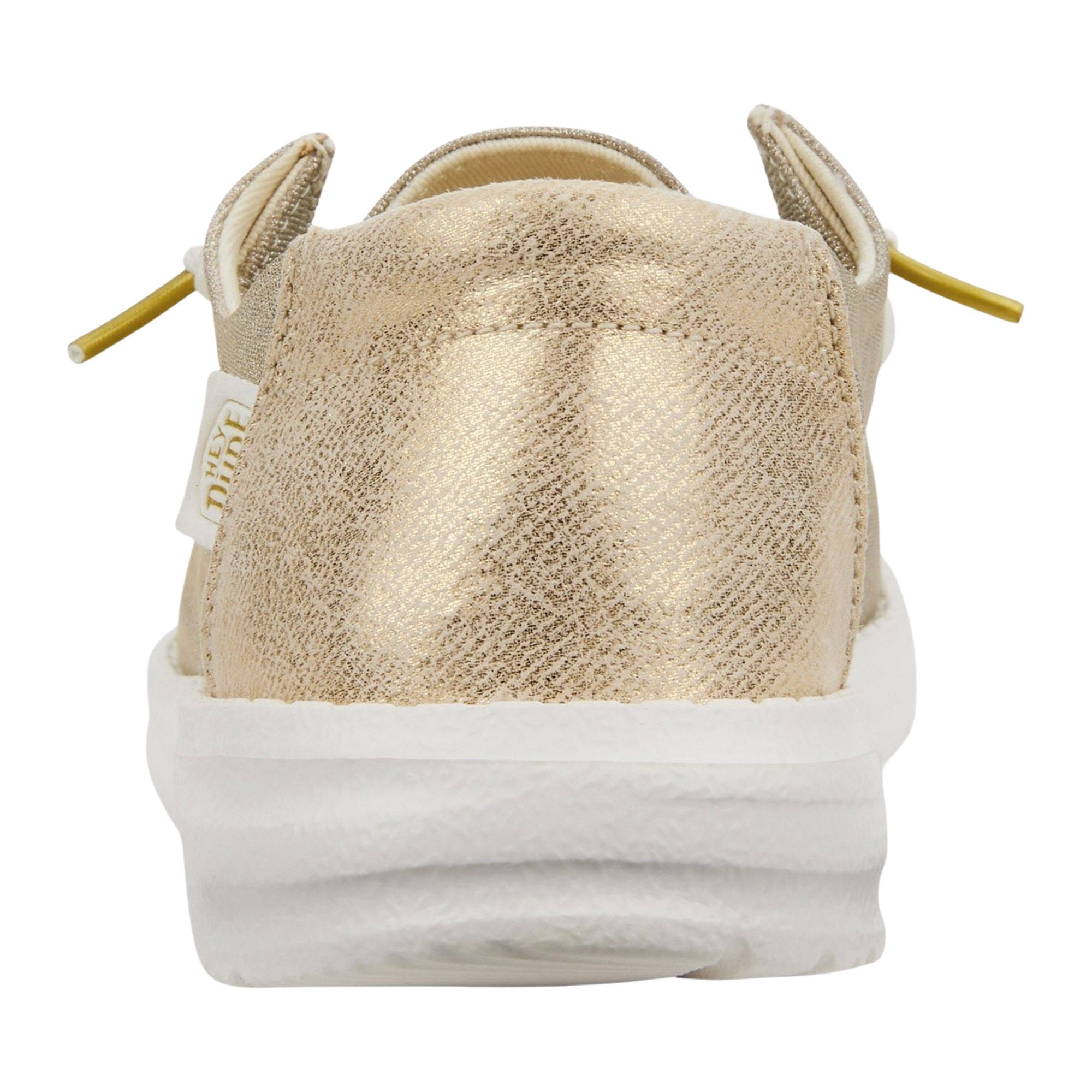 HEYDUDE Wendy Metallic Sparkle Slip-On Sneakers Dames