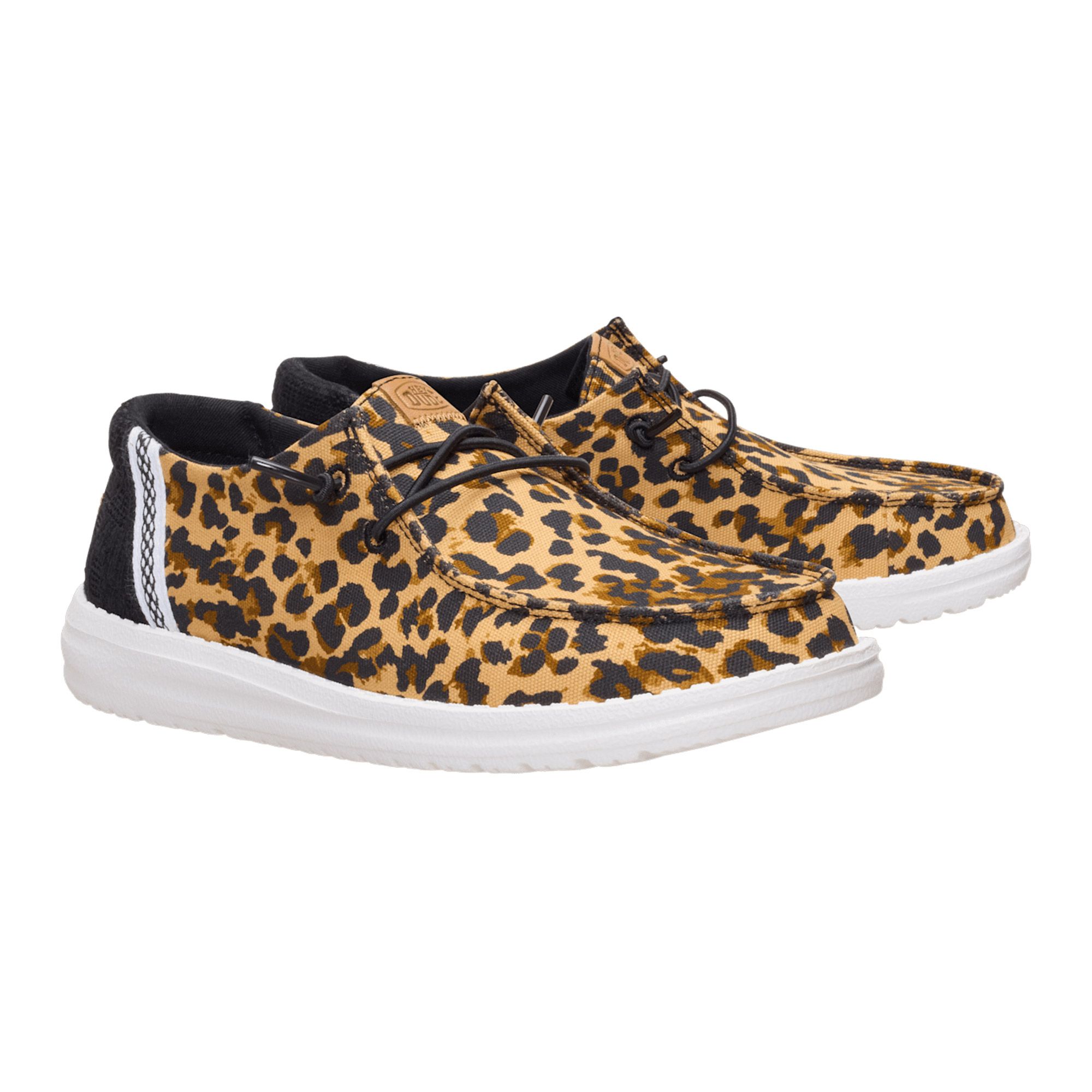 HEYDUDE Wendy Wildcat Leopard Slip-On Sneakers Dames