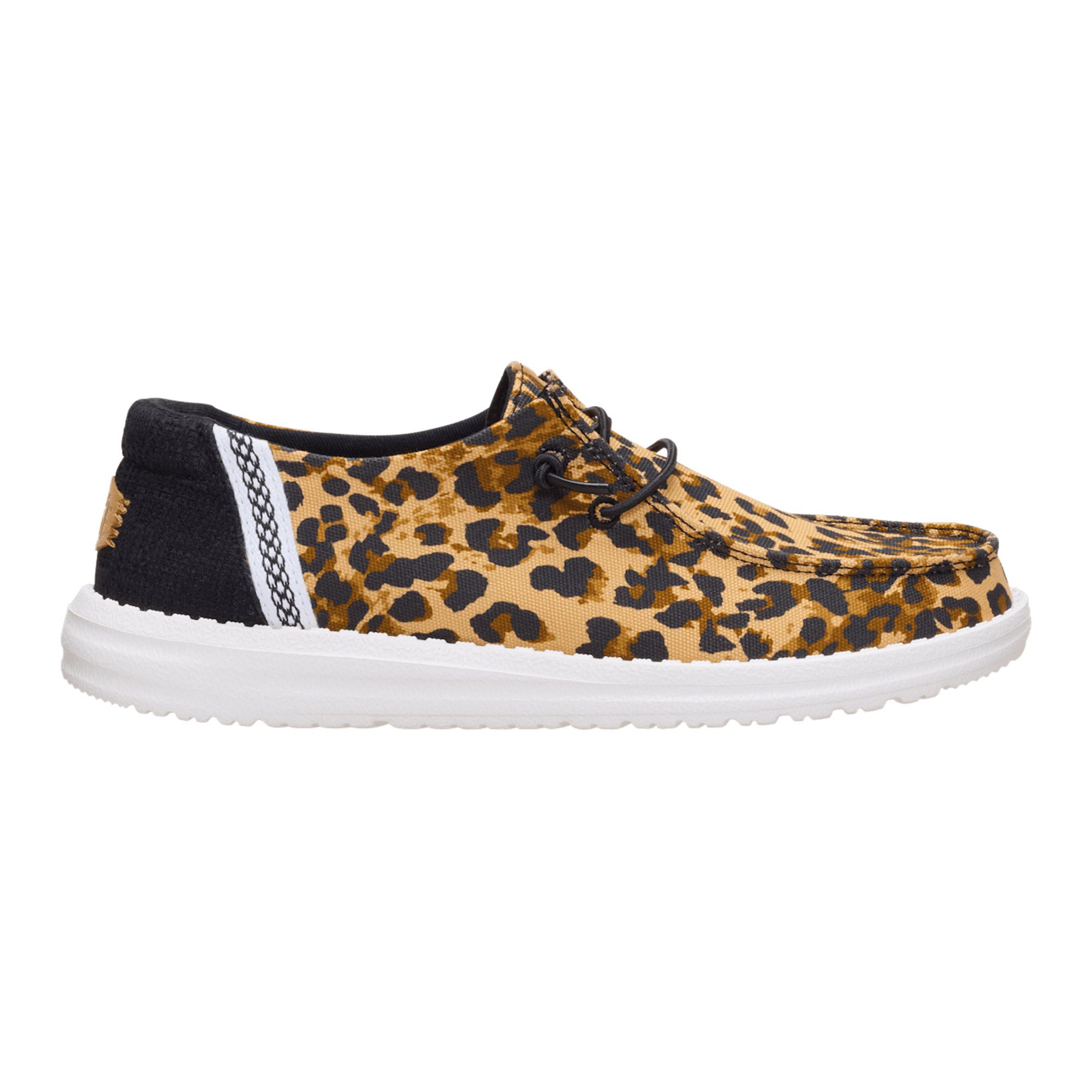 HEYDUDE Wendy Wildcat Leopard Slip-On Sneakers Dames