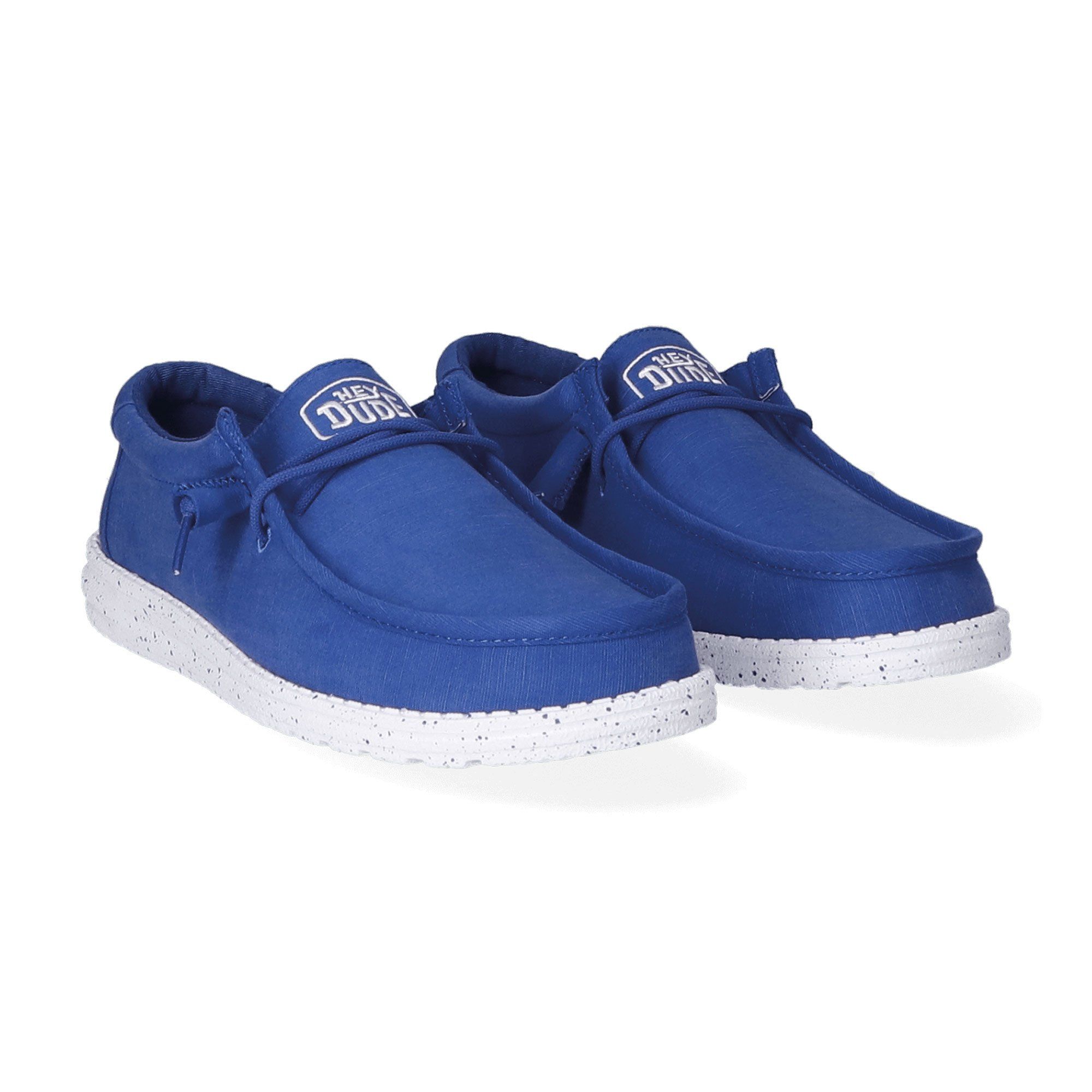 HEYDUDE Wally Slub Canvas Slip-On Sneakers Heren