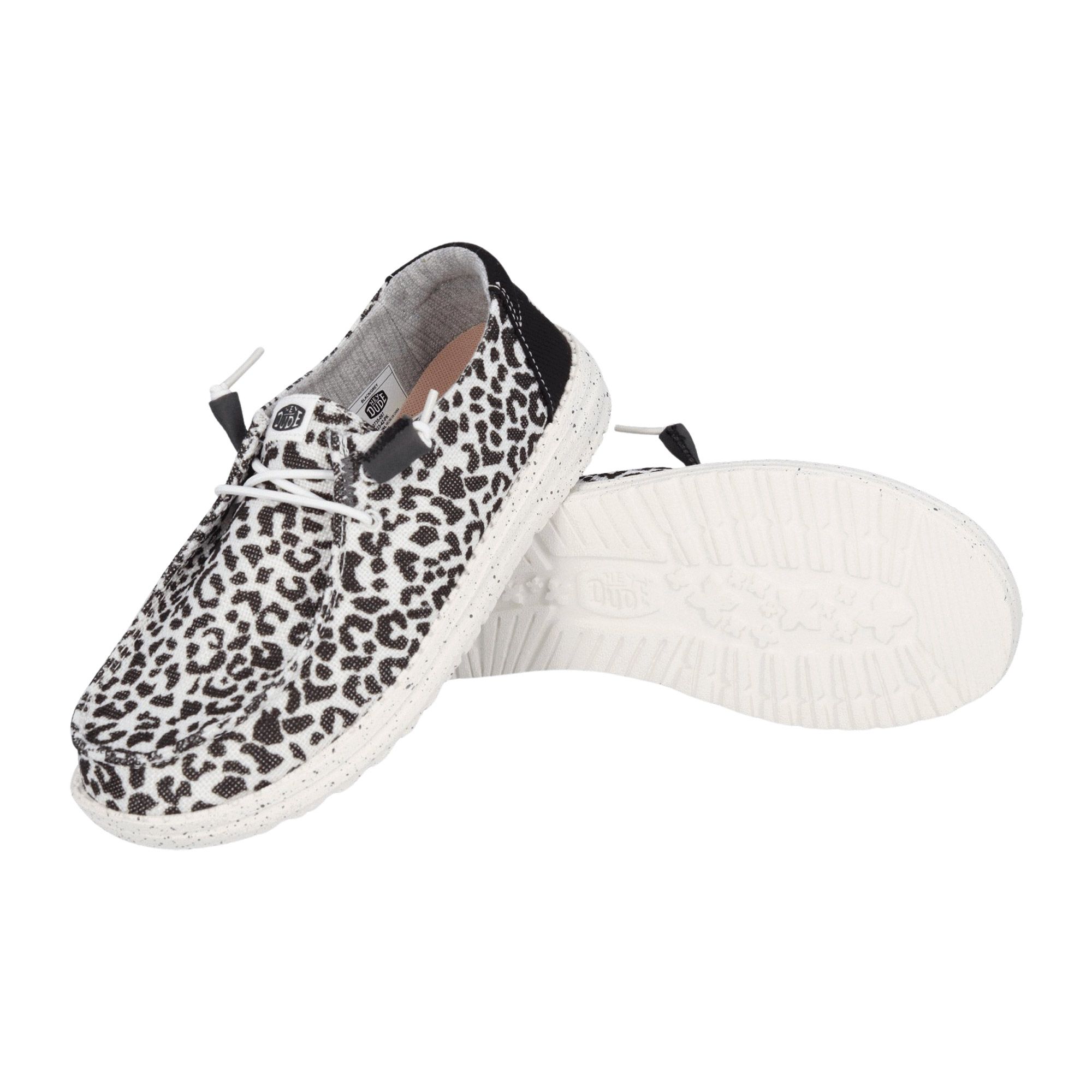 HEYDUDE Wendy Leopard Slip-On Sneakers Dames
