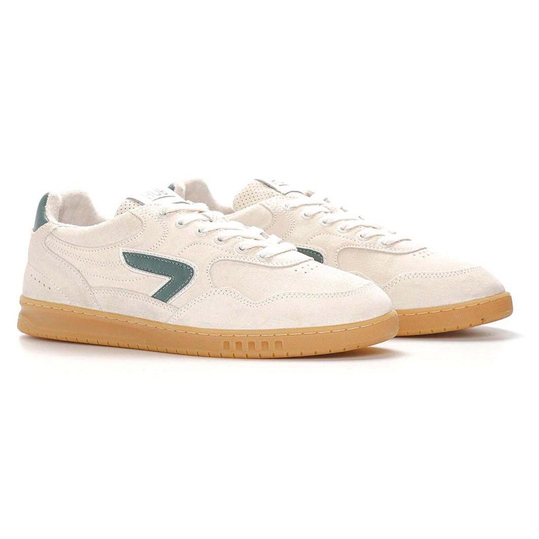 HUB herensneaker groen en wit
