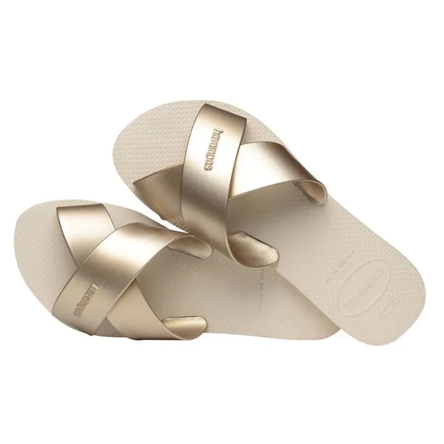 Havaianas Aqua Metallic Slippers Dames