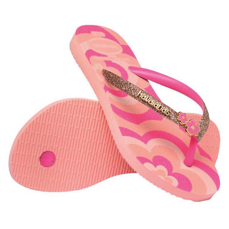 Havaianas Slim Glitter Trendy Teenslippers Junior