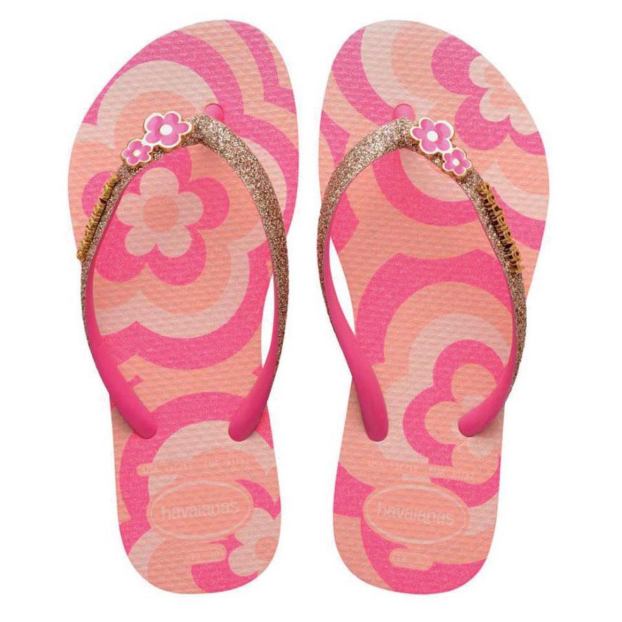 Havaianas Slim Glitter Trendy Teenslippers Junior