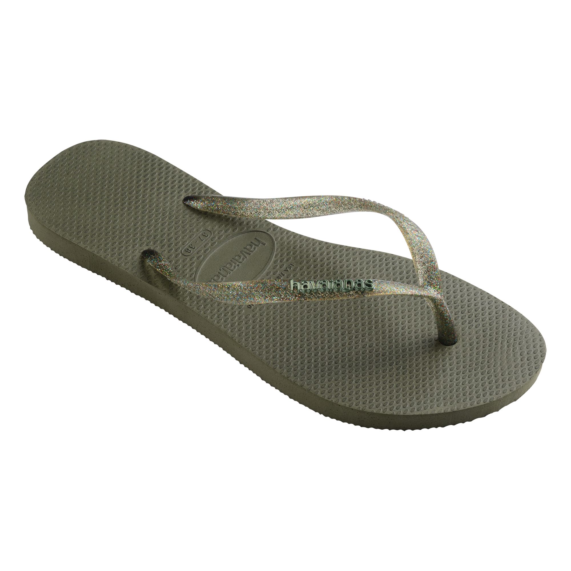 Havaianas Slim Logo Metallic Teenslippers Dames