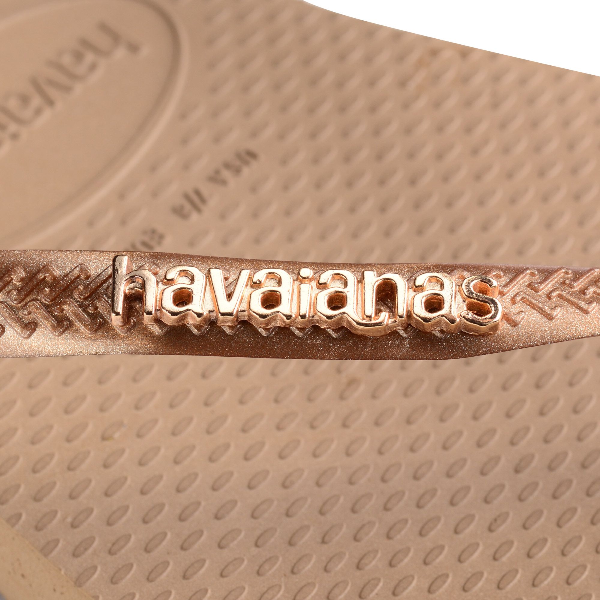 Havaianas Slim Logo Metallic Teenslippers Dames
