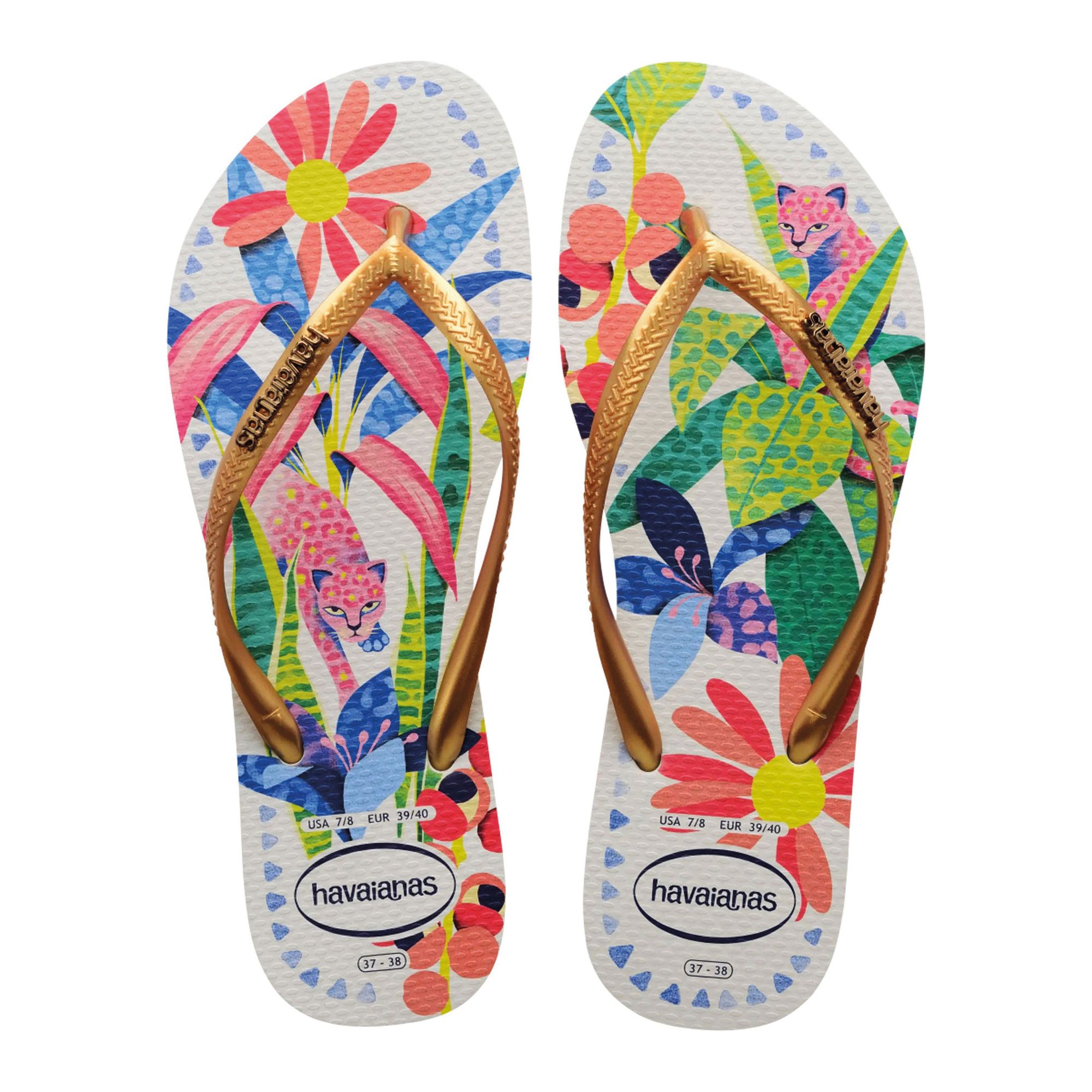 Havaianas Slim Tropical Teenslippers Dames